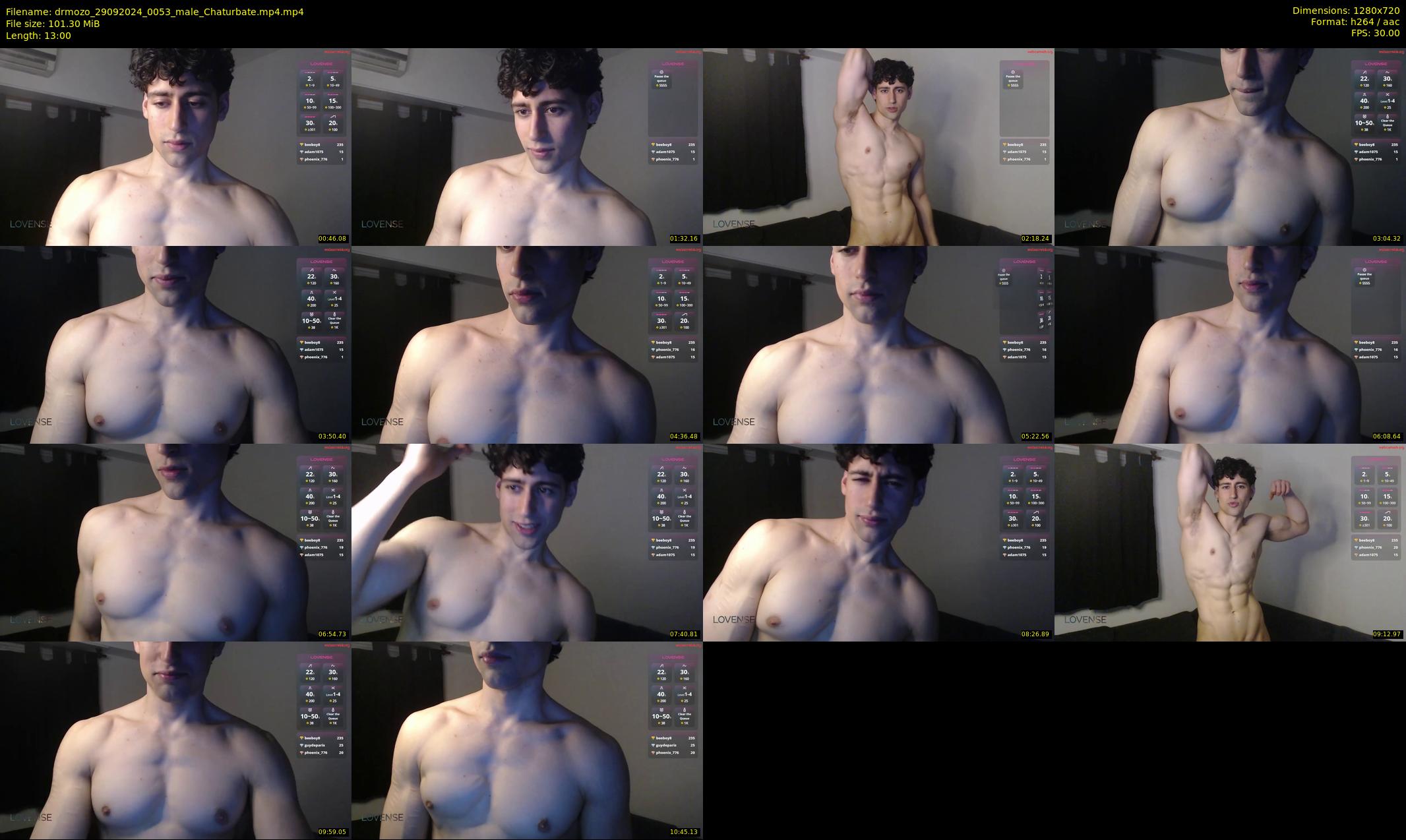 drmozo — 13 minute Chaturbate male cam show recording, 720p, Sep 29, 2024