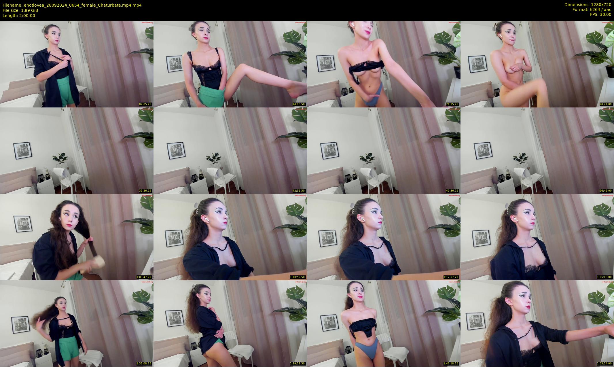 ehotlovea — 120 minute Chaturbate female cam show recording, 720p, Sep 28, 2024