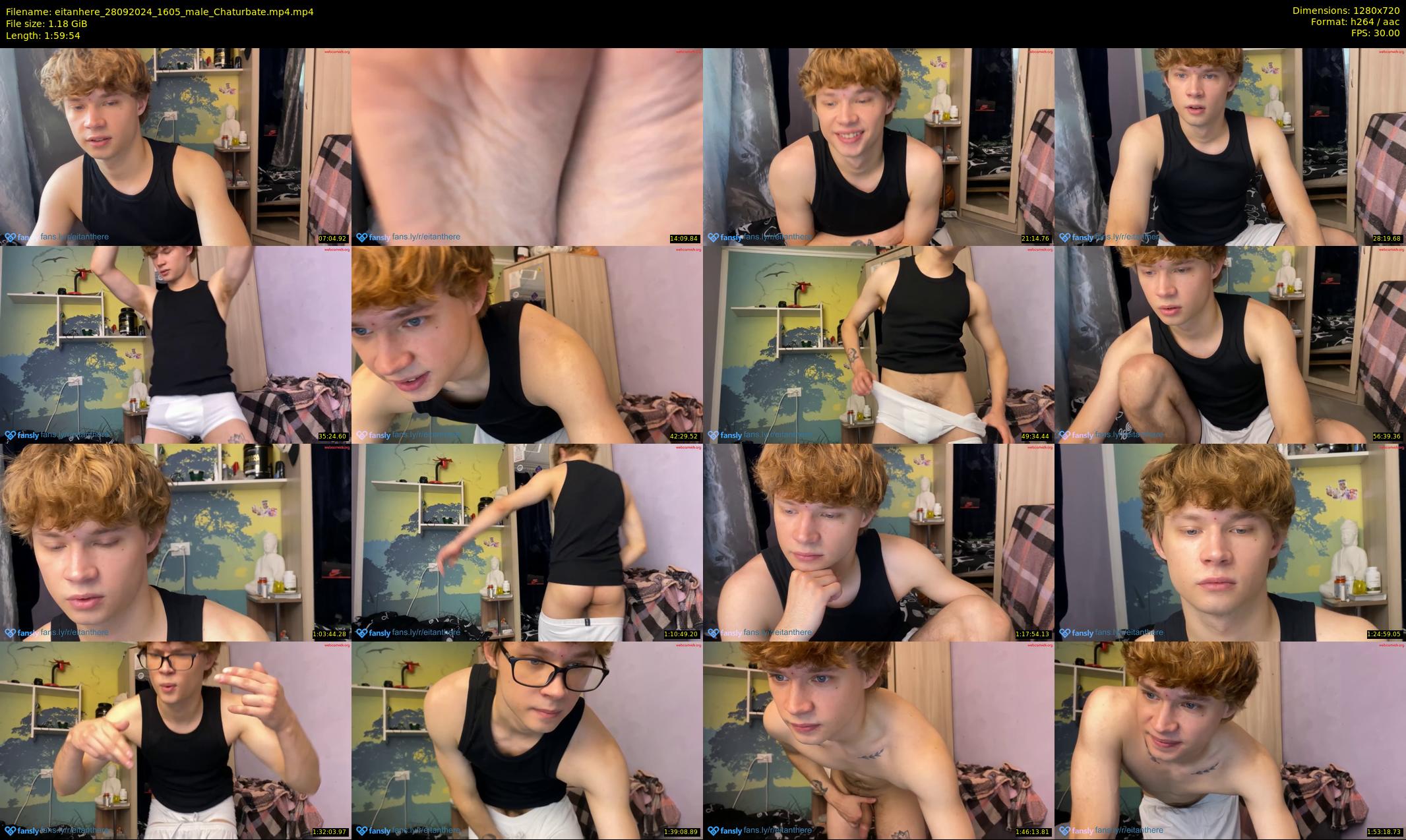 eitanhere — 120 minute Chaturbate male cam show recording, 720p, Sep 28, 2024