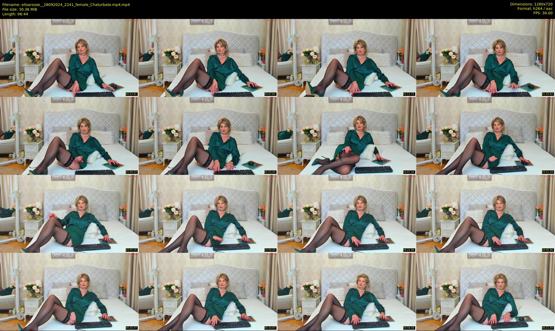 elisarosse_ — 7 minute Chaturbate female cam show recording, 720p, Sep 28, 2024