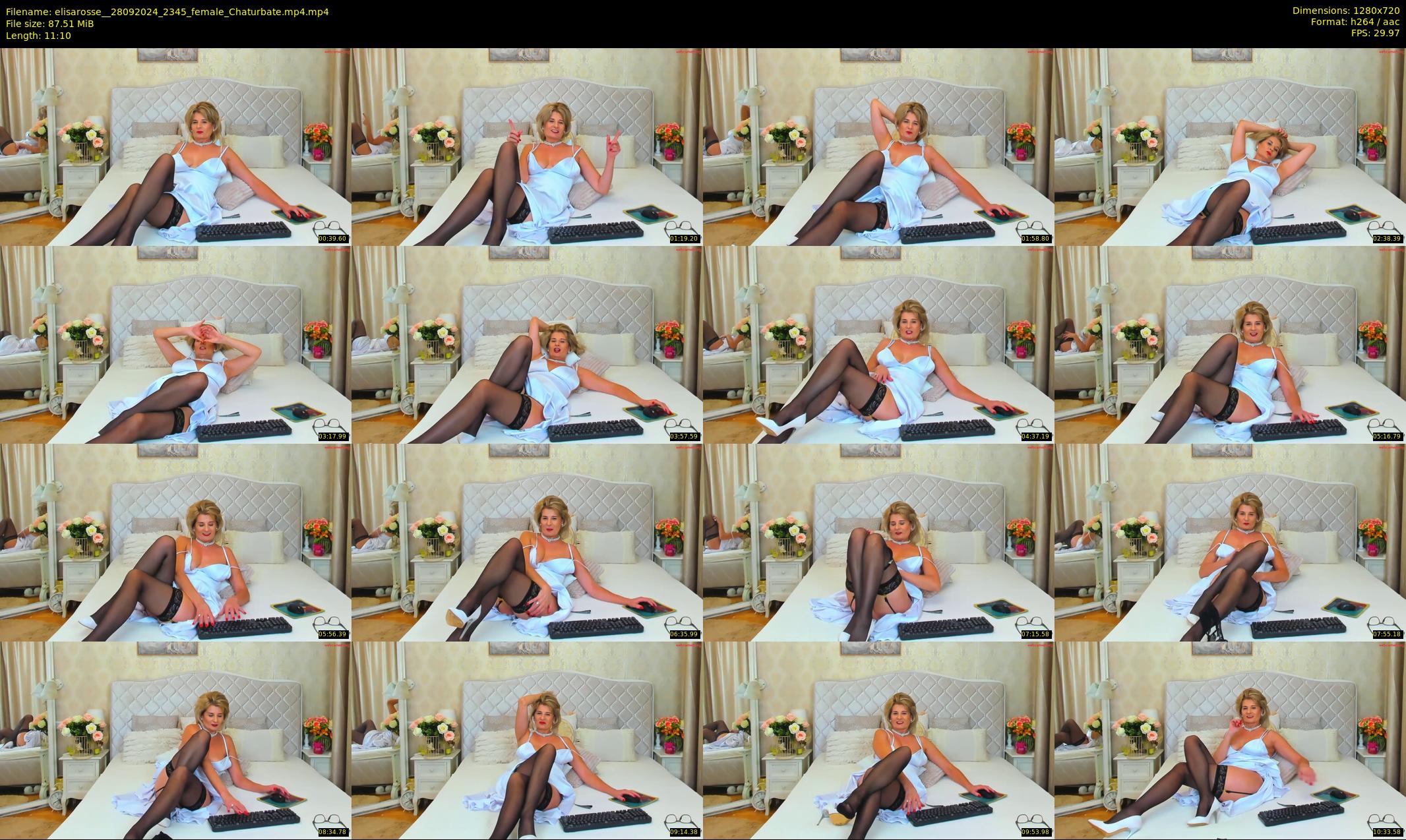 elisarosse_ — 12 minute Chaturbate female cam show recording, 720p, Sep 28, 2024