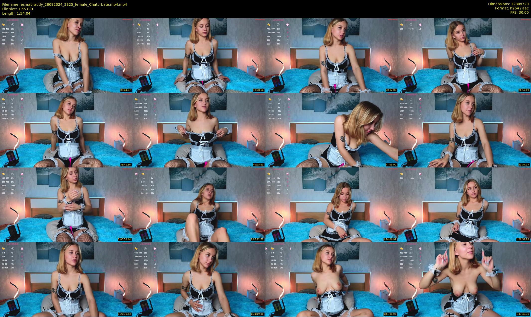 esmabraddy — 115 minute Chaturbate female cam show recording, 720p, Sep 28, 2024