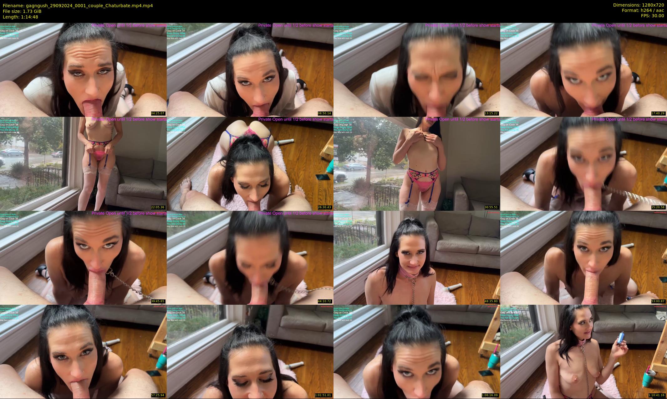 gagngush — 75 minute Chaturbate couple cam show recording, 720p, Sep 29, 2024