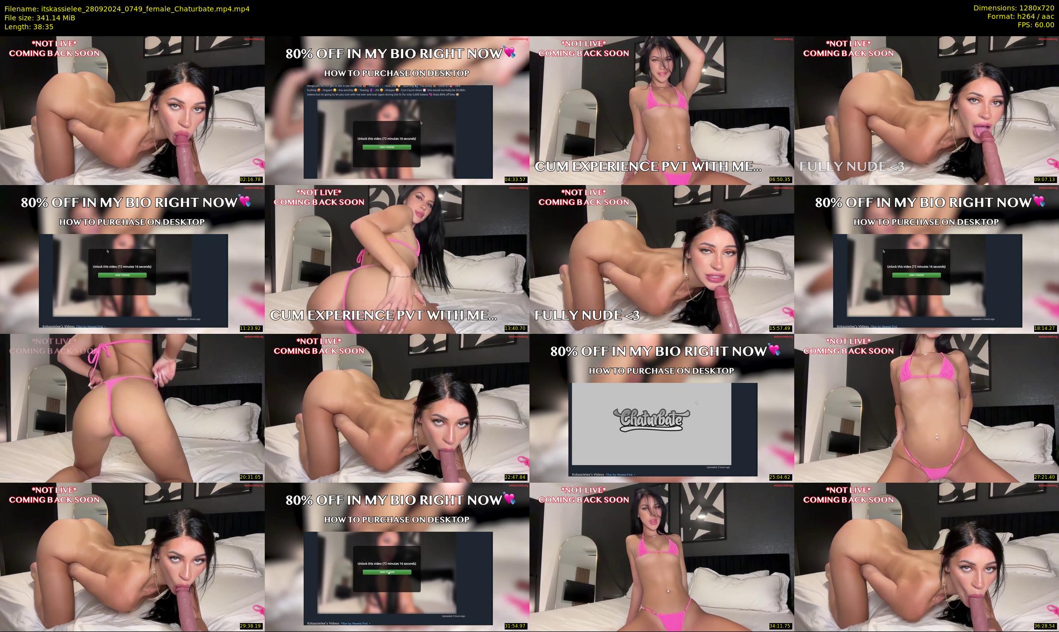 itskassielee — 39 minute Chaturbate couple cam show recording, 720p, Sep 28, 2024