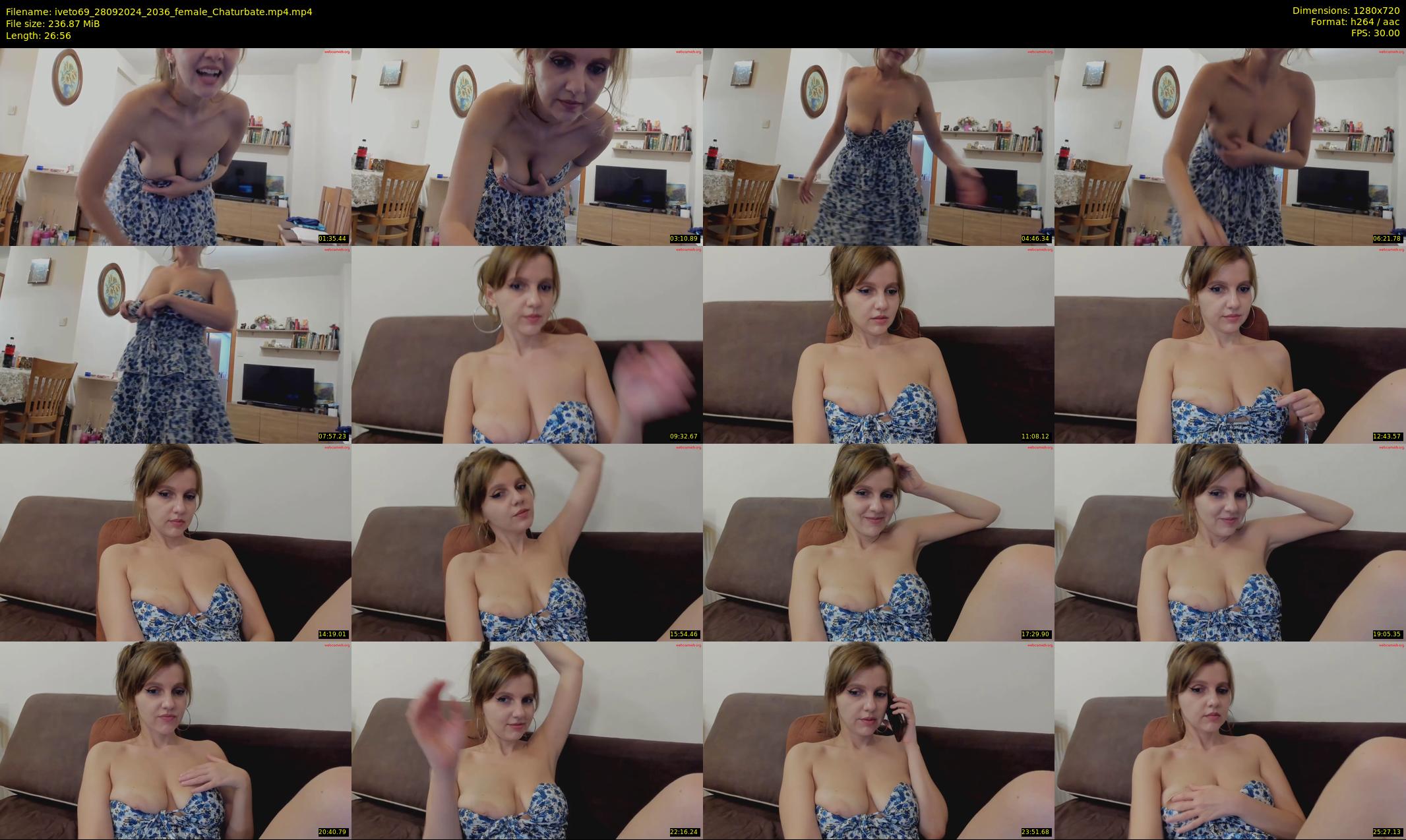 iveto69 — 27 minute Chaturbate female cam show recording, 720p, Sep 28, 2024