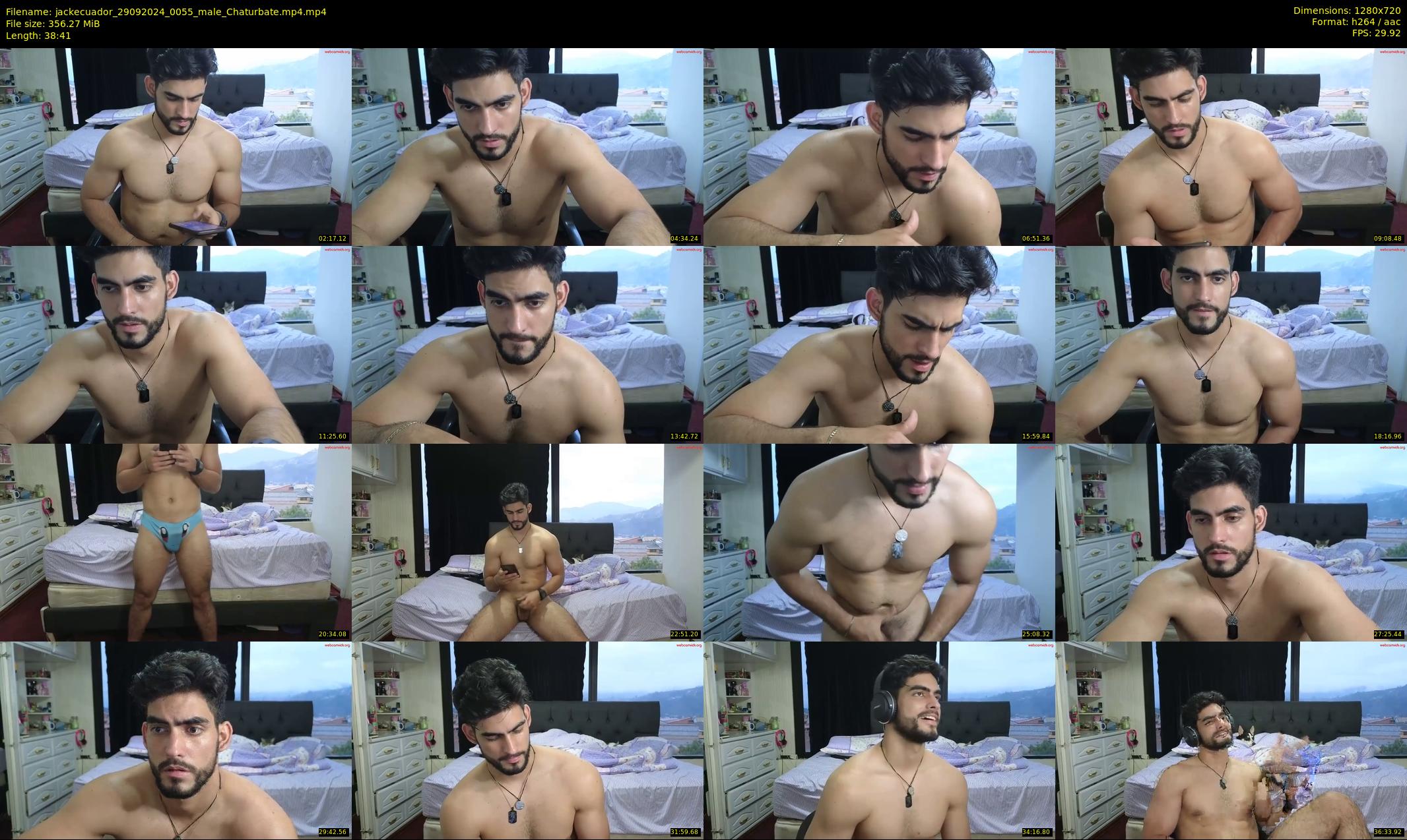 jackecuador — 39 minute Chaturbate male cam show recording, 720p, Sep 29, 2024