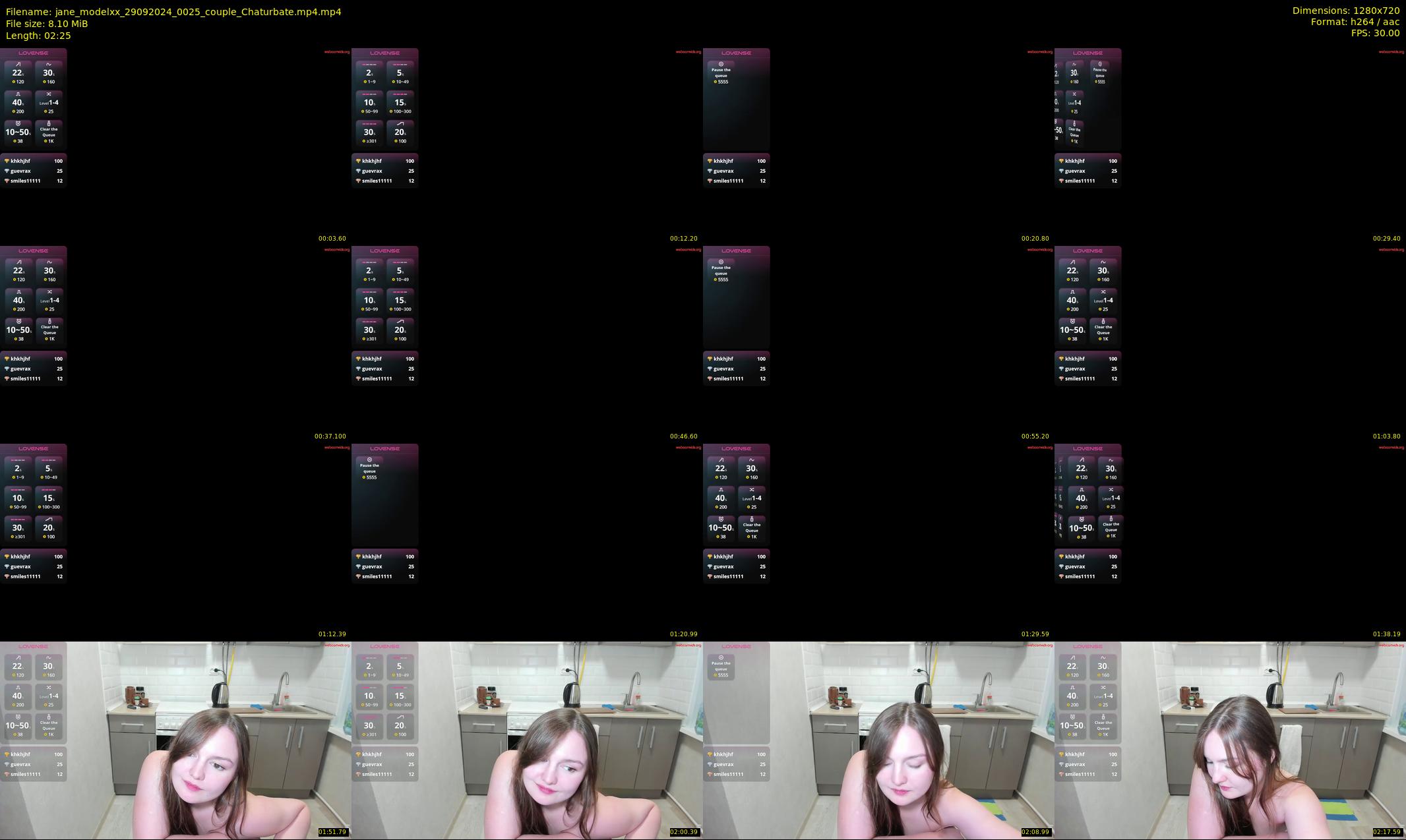 jane_modelxx — 3 minute Chaturbate female cam show recording, 720p, Sep 29, 2024
