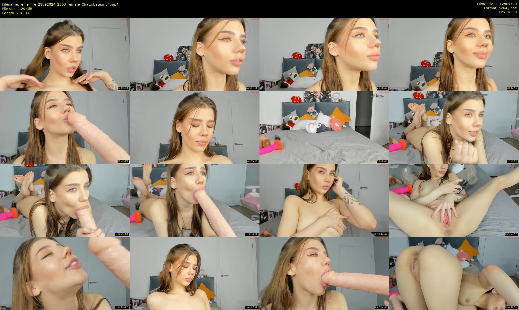 jenie_fire — 122 minute Chaturbate female cam show recording, 720p, Sep 28, 2024