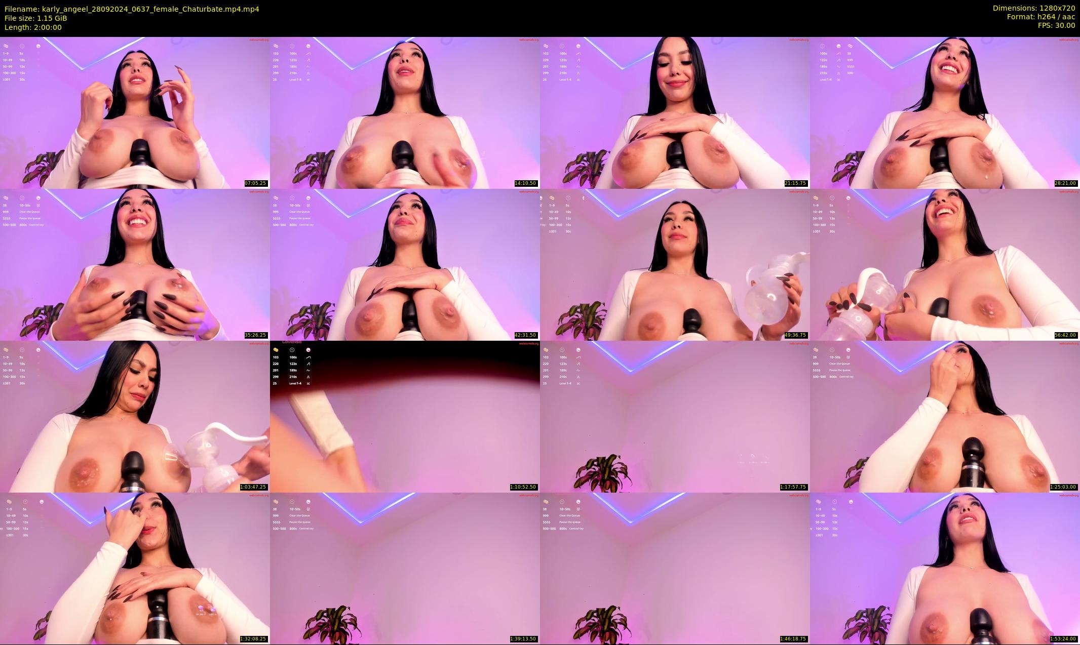 karly_angeel — 120 minute Chaturbate couple cam show recording, 720p, Sep 28, 2024