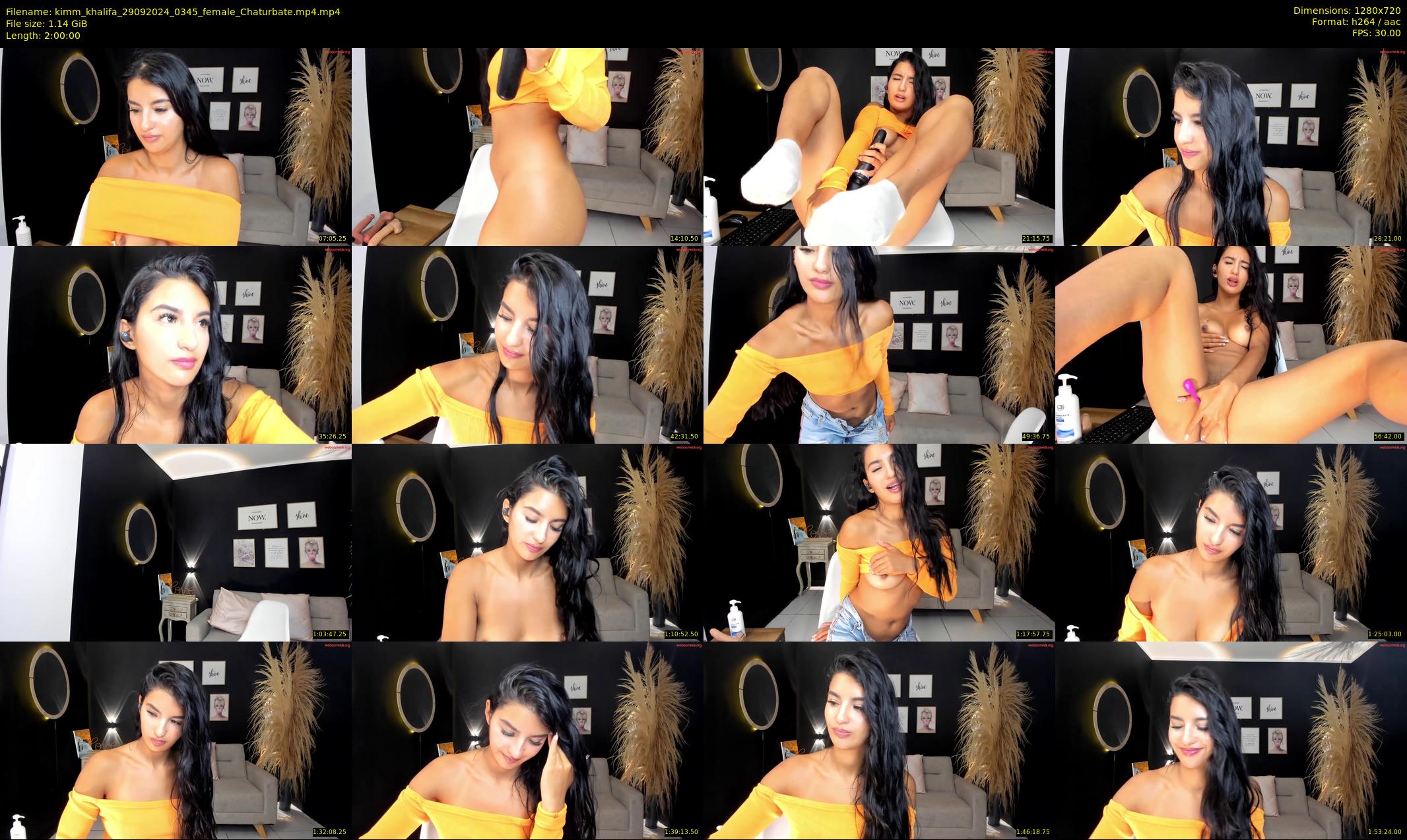 kimm_khalifa — 120 minute Chaturbate female cam show recording, 720p, Sep 29, 2024