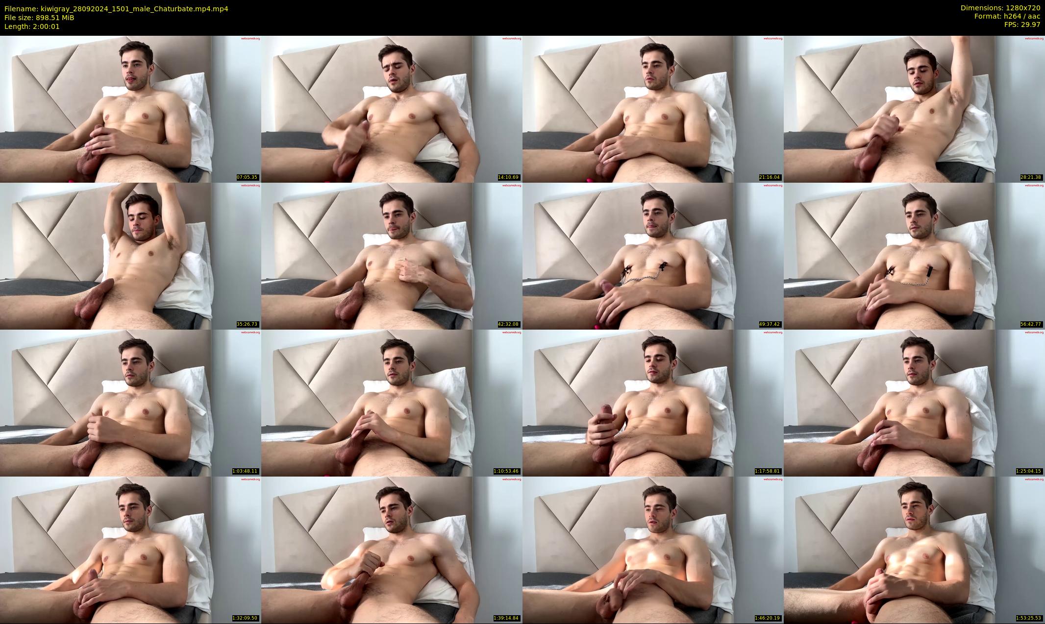 kiwigray — 121 minute Chaturbate male cam show recording, 720p, Sep 28, 2024