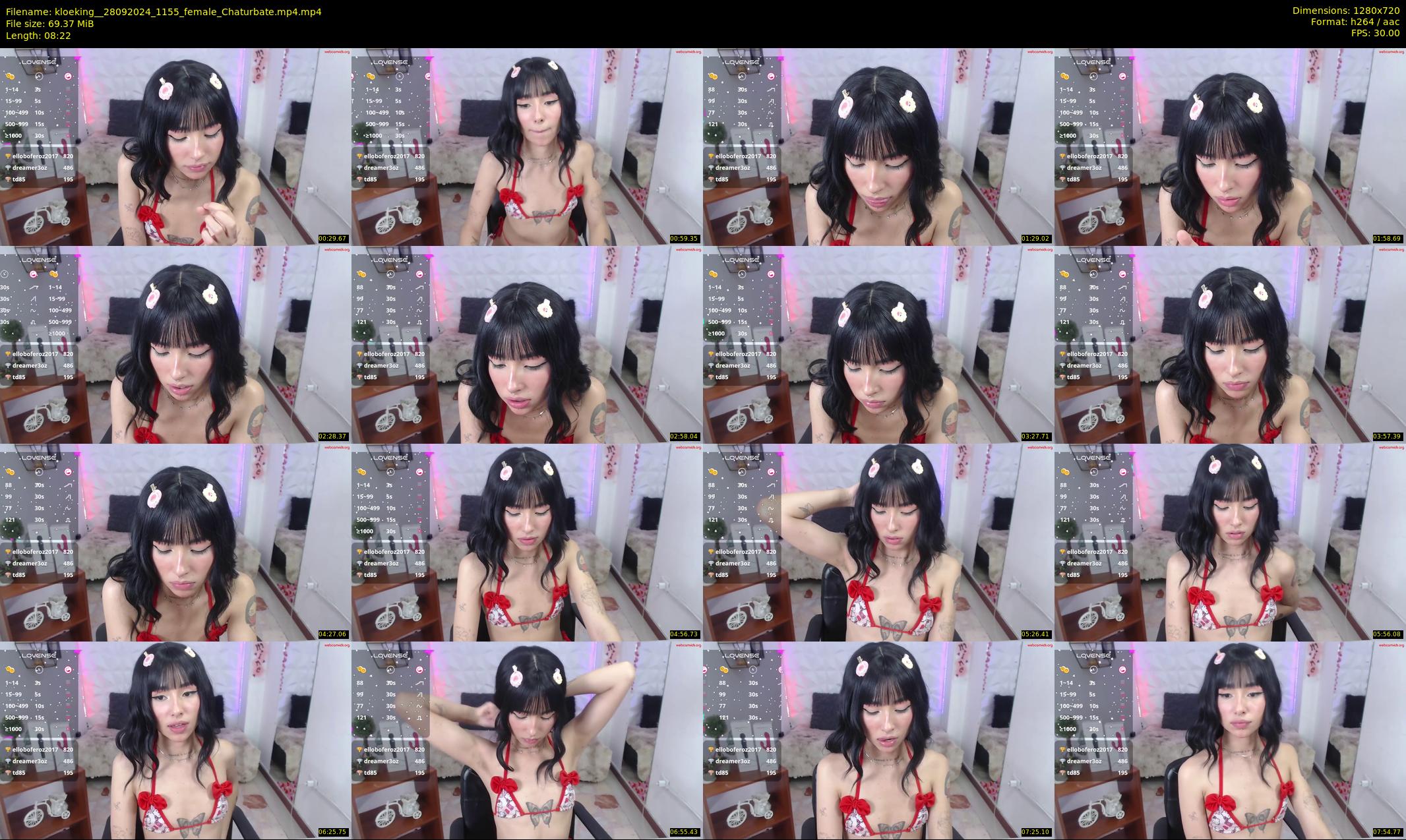 kloeking_ — 9 minute Chaturbate female cam show recording, 720p, Sep 28, 2024