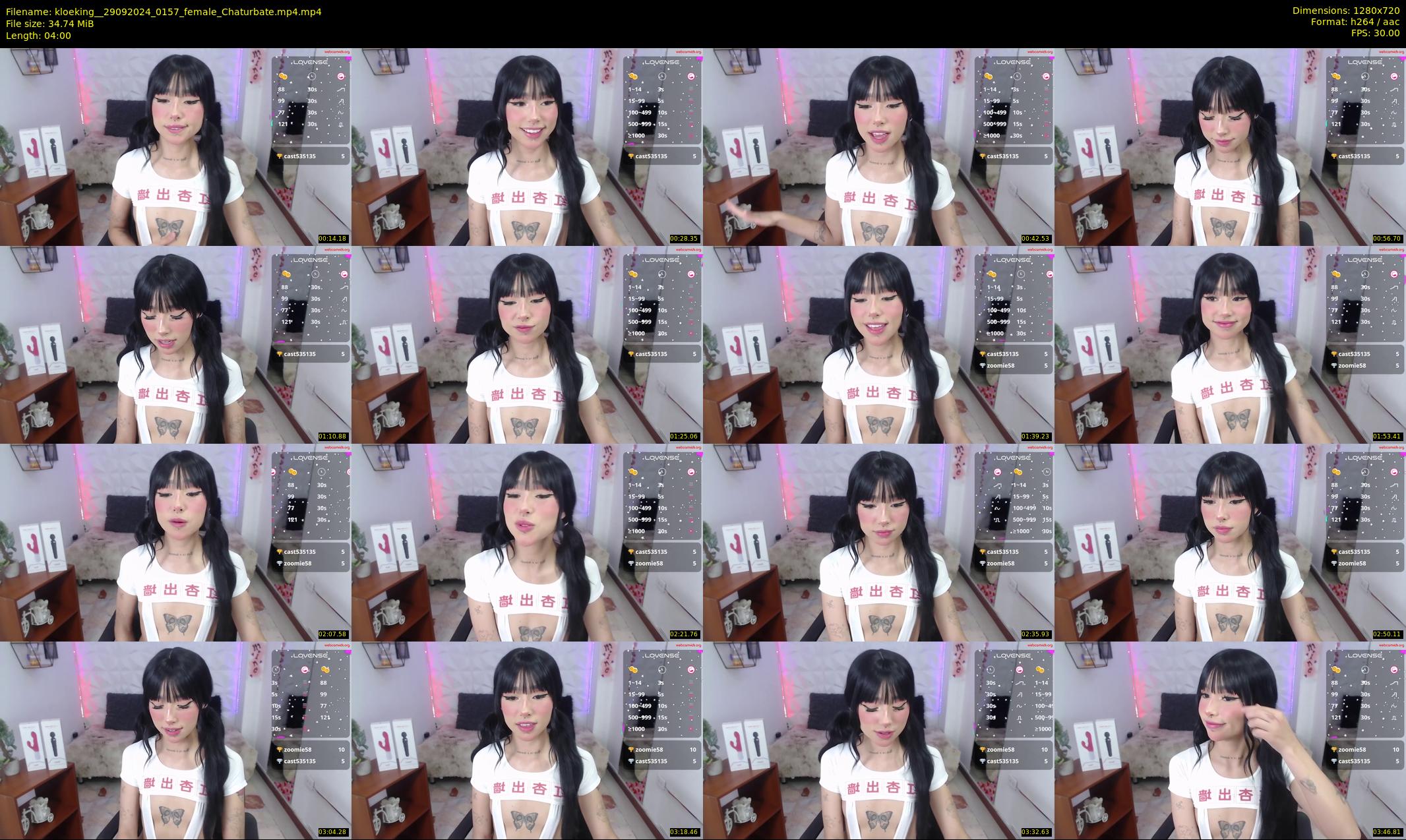 kloeking_ — 4 minute Chaturbate female cam show recording, 720p, Sep 29, 2024