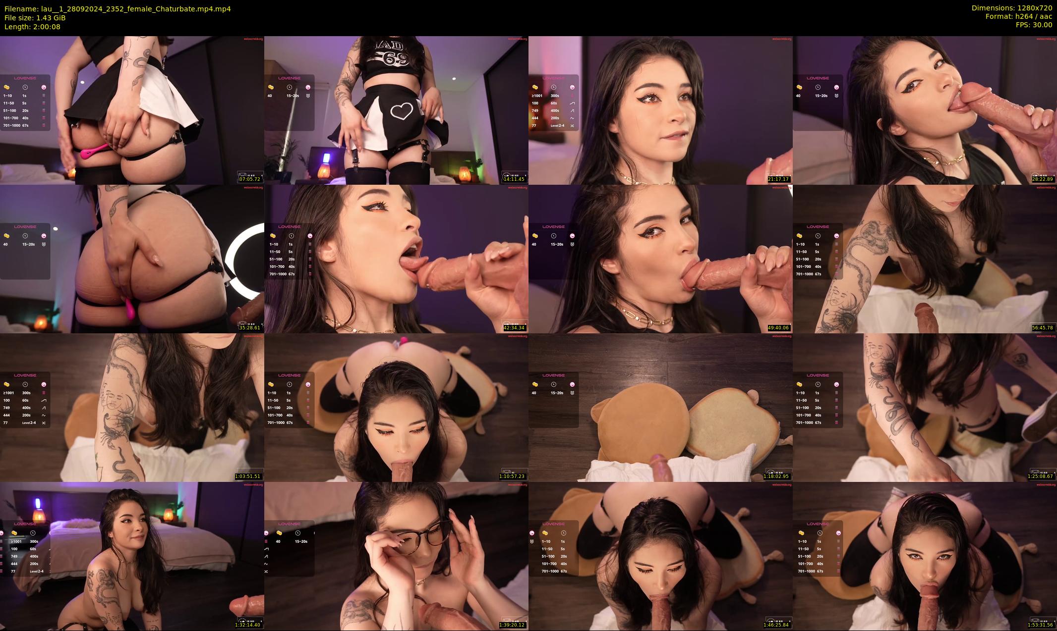lau__1 — 121 minute Chaturbate female cam show recording, 720p, Sep 28, 2024