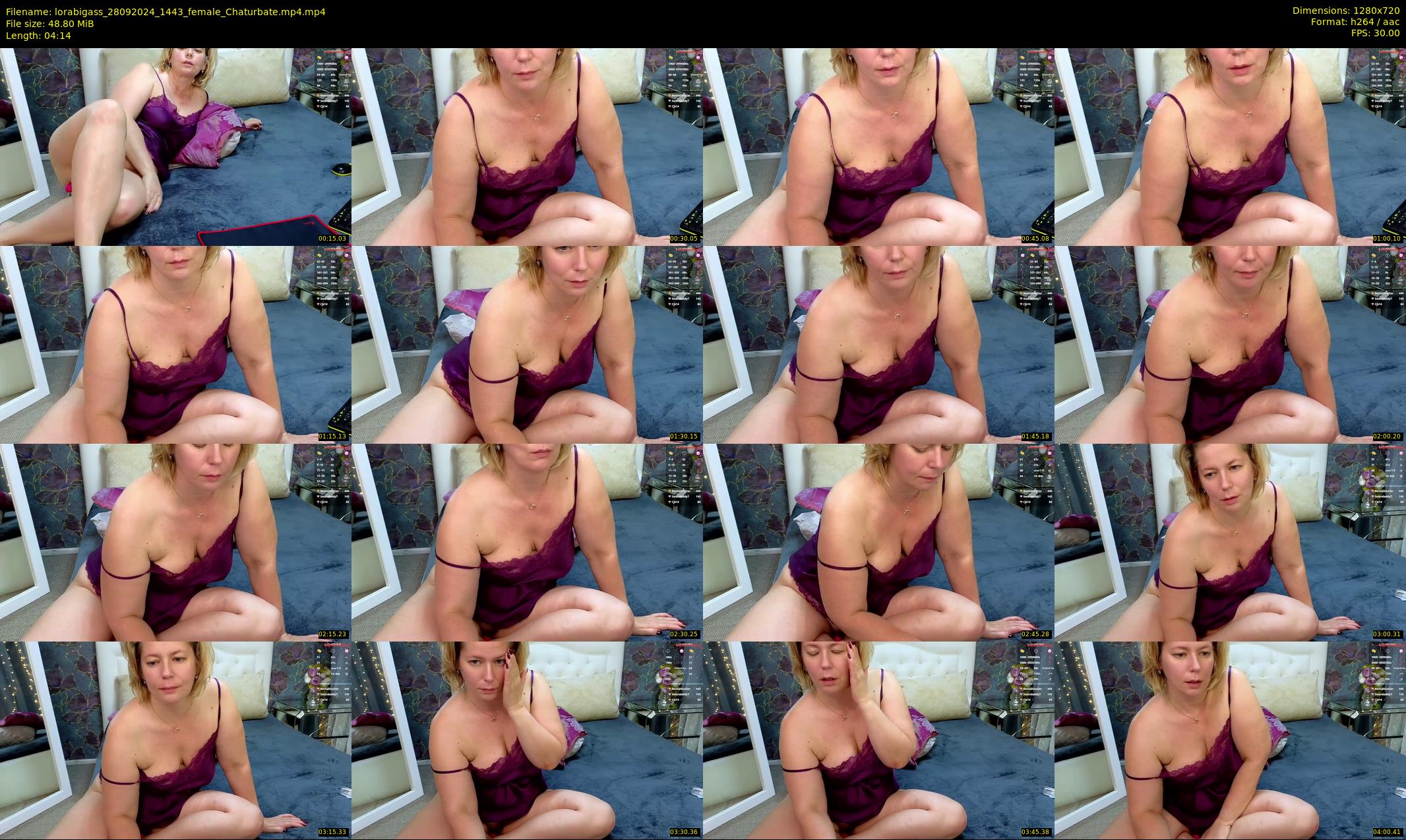 lorabigass — 5 minute Chaturbate female cam show recording, 720p, Sep 28, 2024