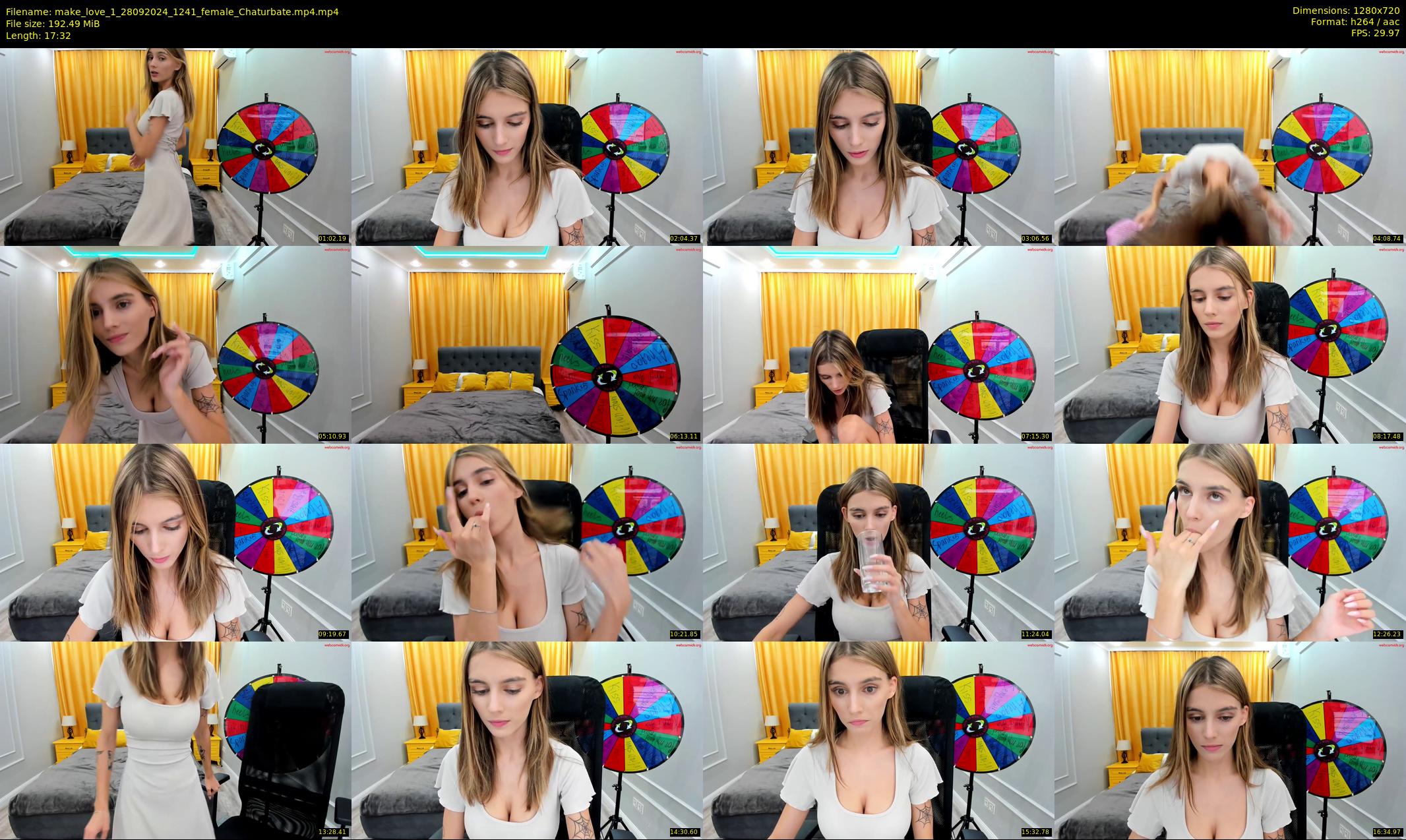 make_love_1 — 18 minute Chaturbate female cam show recording, 720p, Sep 28, 2024