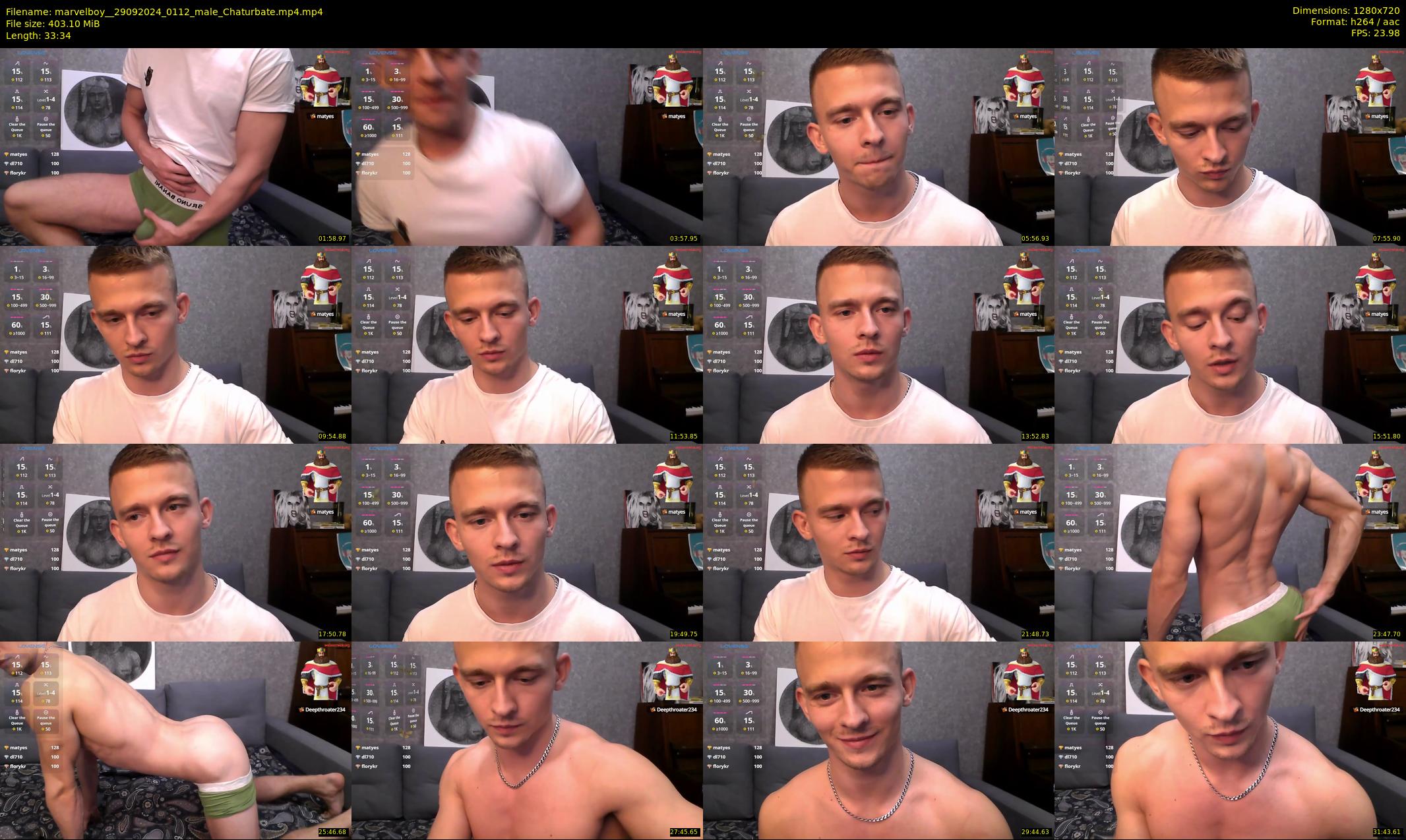 marvelboy_ — 34 minute Chaturbate male cam show recording, 720p, Sep 29, 2024