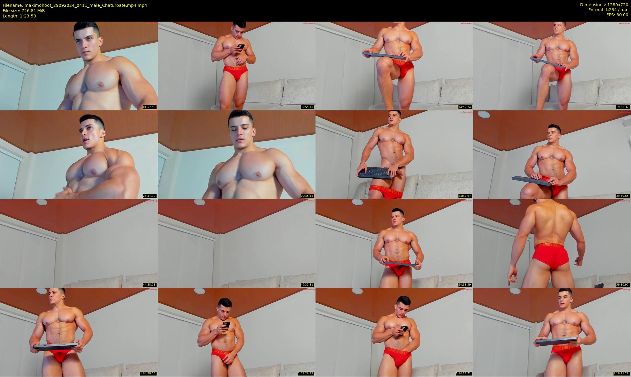 maximohoot — 84 minute Chaturbate male cam show recording, 720p, Sep 29, 2024