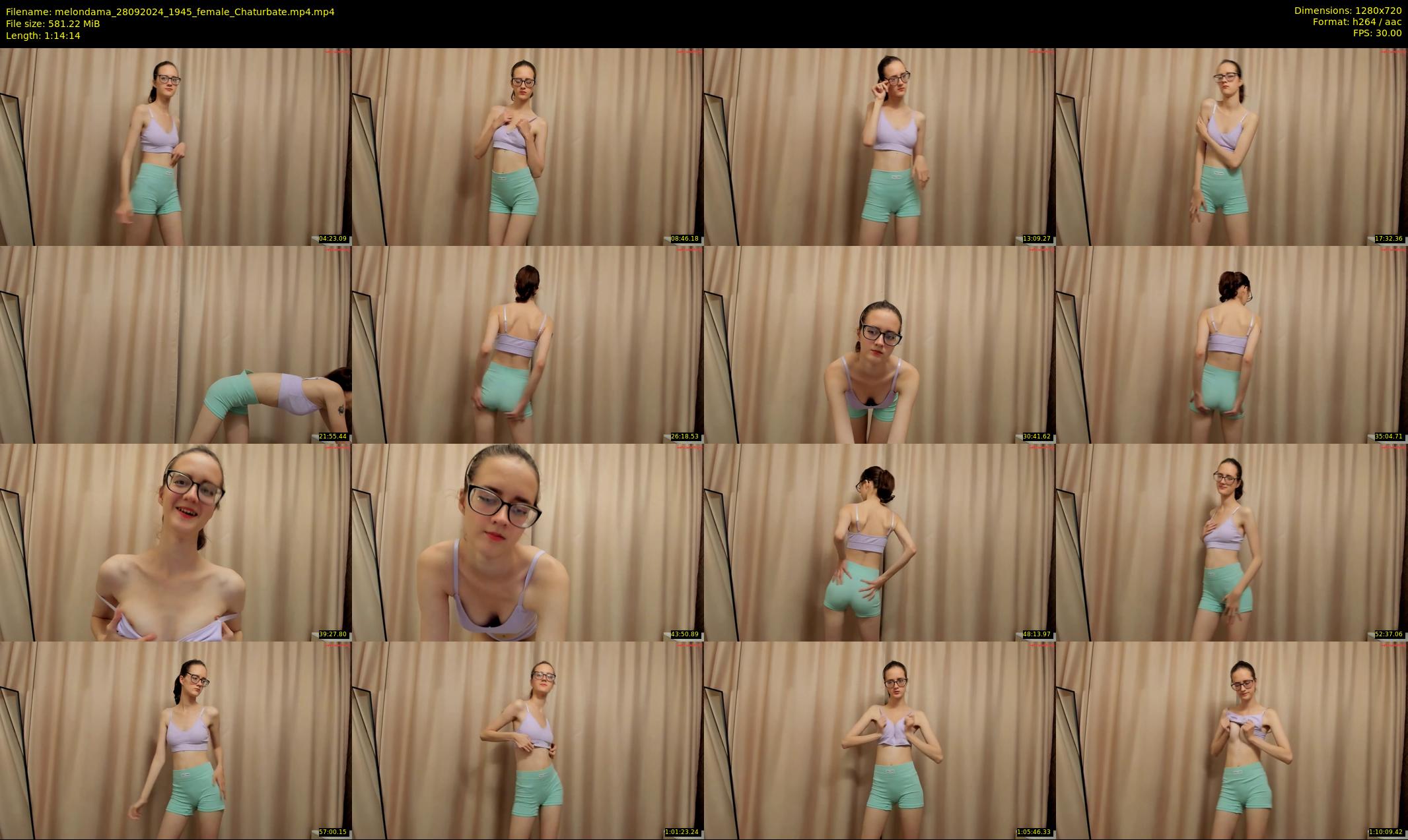 melondama — 75 minute Chaturbate female cam show recording, 720p, Sep 28, 2024