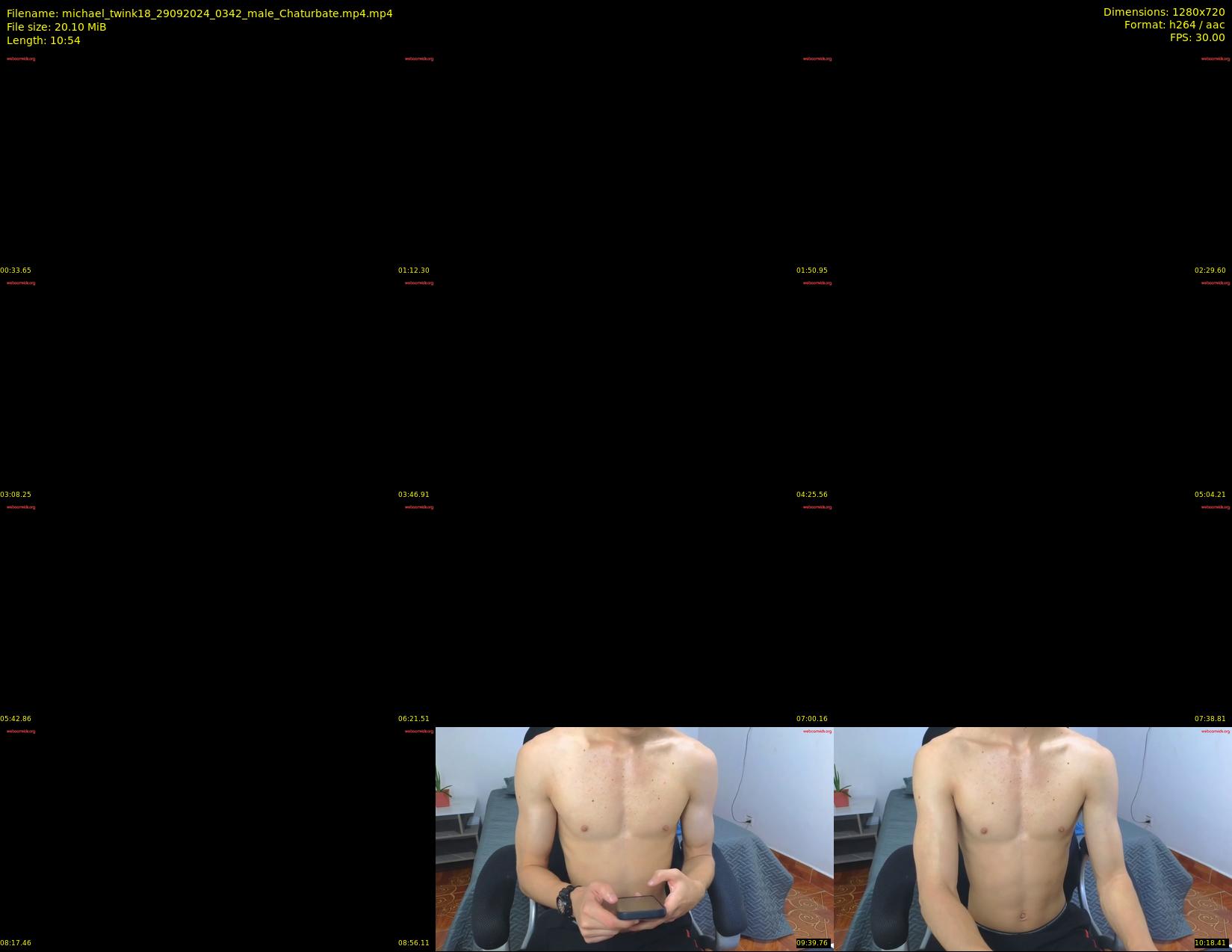 michael_twink18 — 11 minute Chaturbate male cam show recording, 720p, Sep 29, 2024