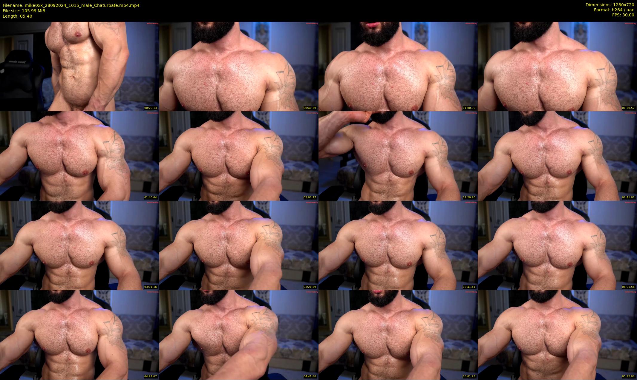 mike0xx — 6 minute Chaturbate male cam show recording, 720p, Sep 28, 2024