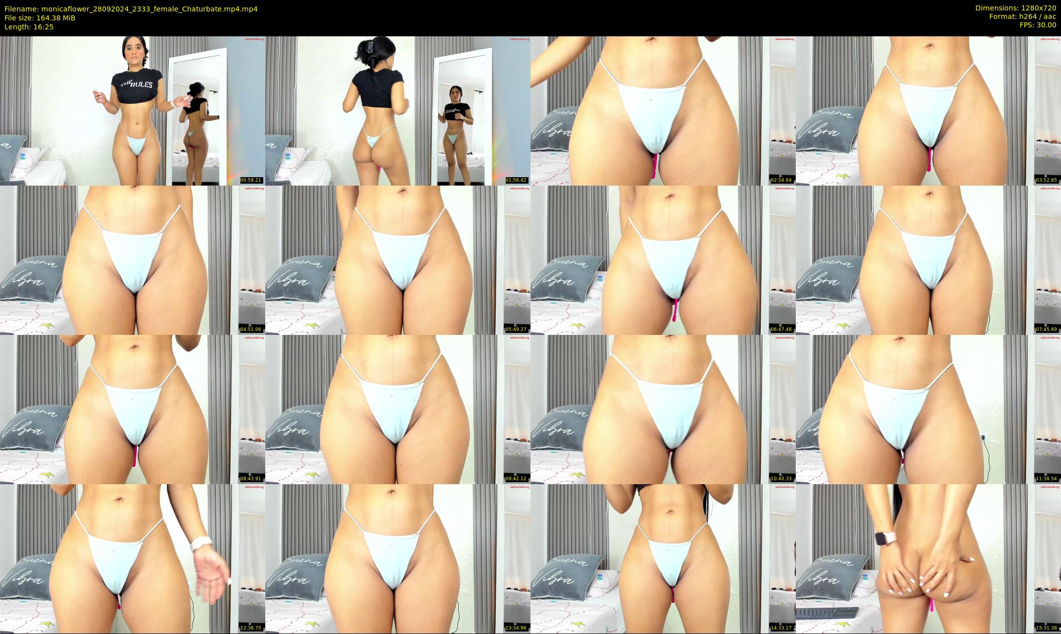 monicaflower — 17 minute Chaturbate female cam show recording, 720p, Sep 28, 2024