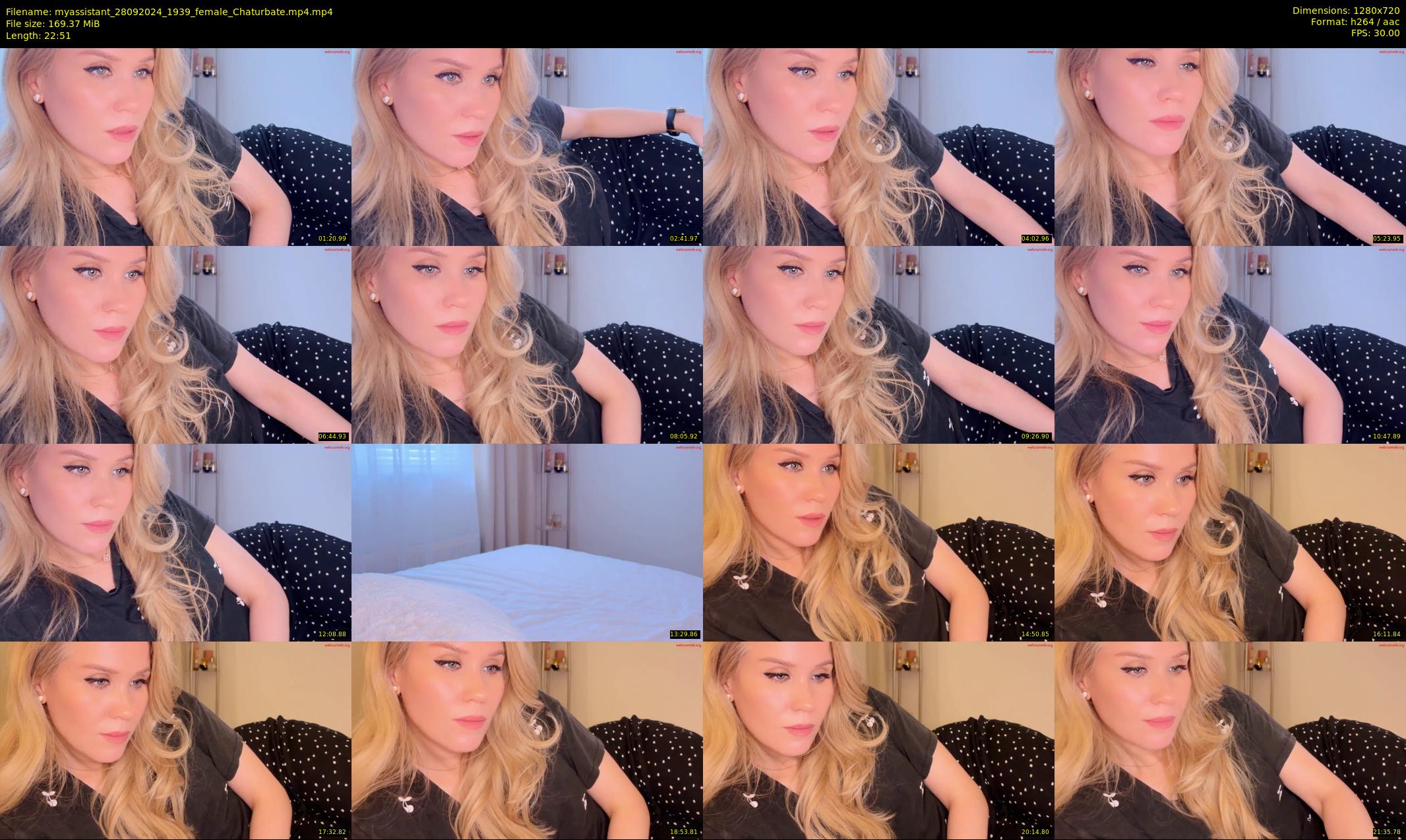 myassistant — 23 minute Chaturbate female cam show recording, 720p, Sep 28, 2024