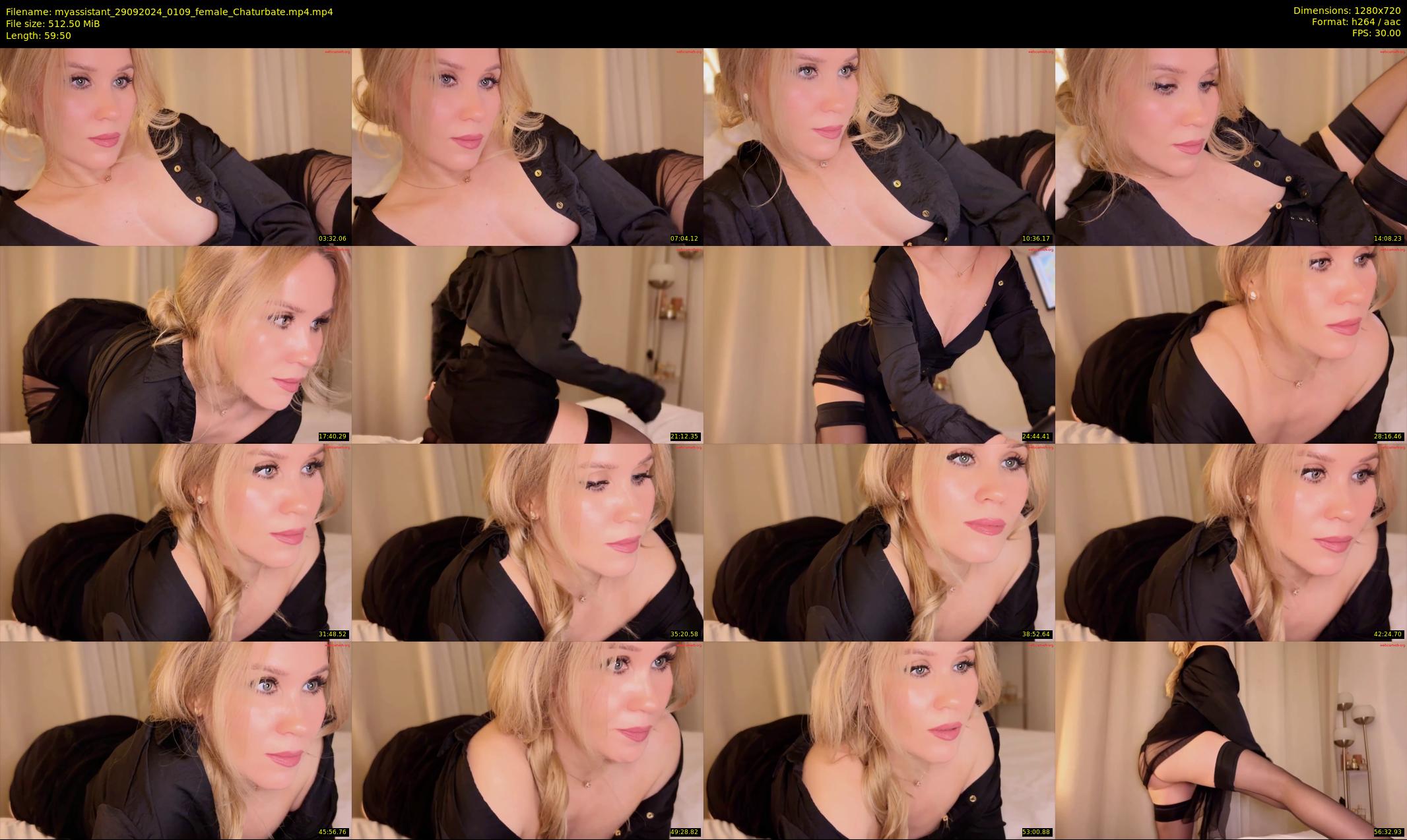 myassistant — 60 minute Chaturbate female cam show recording, 720p, Sep 29, 2024