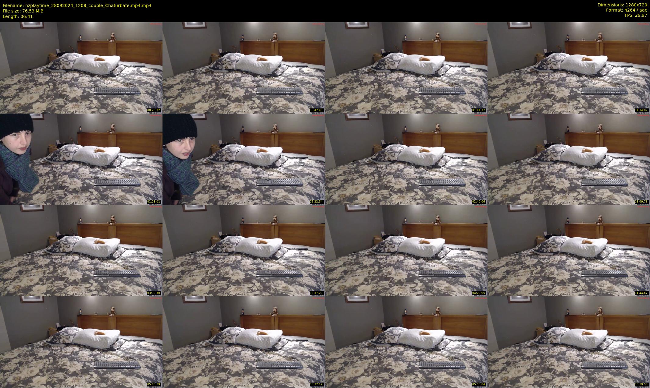 nzplaytime — 7 minute Chaturbate couple cam show recording, 720p, Sep 28, 2024