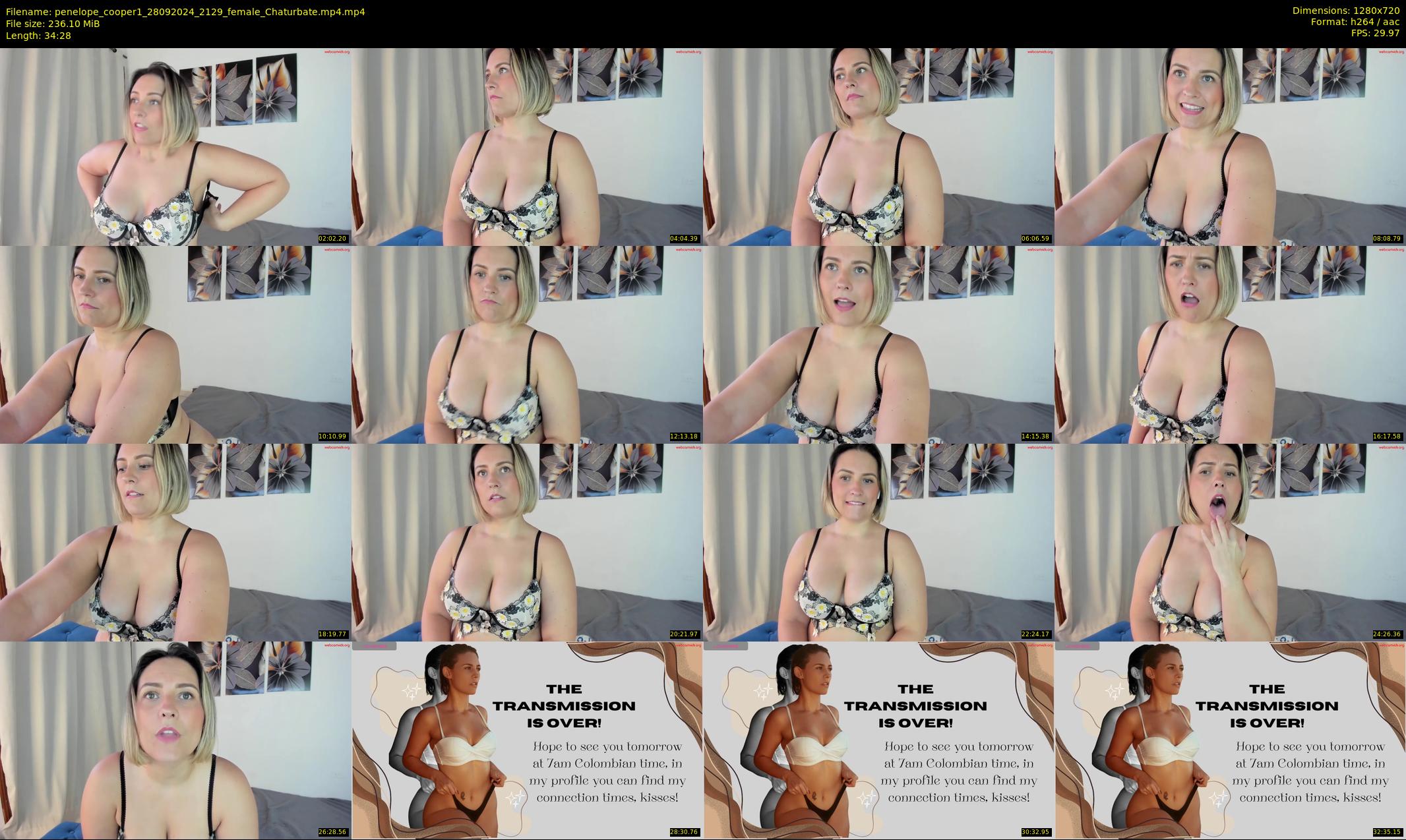 penelope_cooper1 — 35 minute Chaturbate female cam show recording, 720p, Sep 28, 2024
