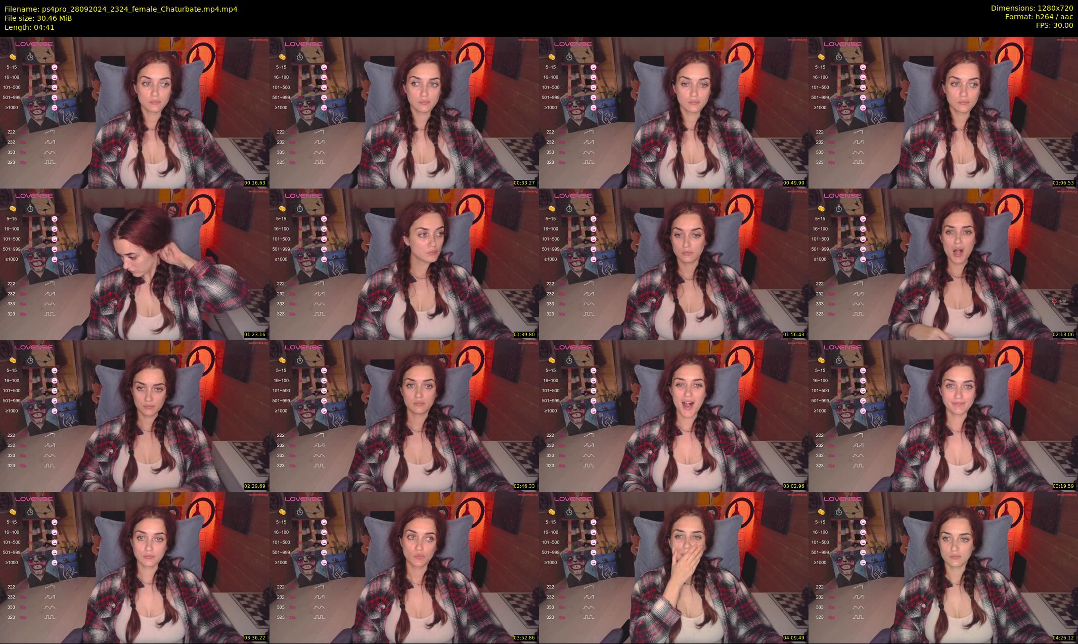 ps4pro — 5 minute Chaturbate female cam show recording, 720p, Sep 28, 2024