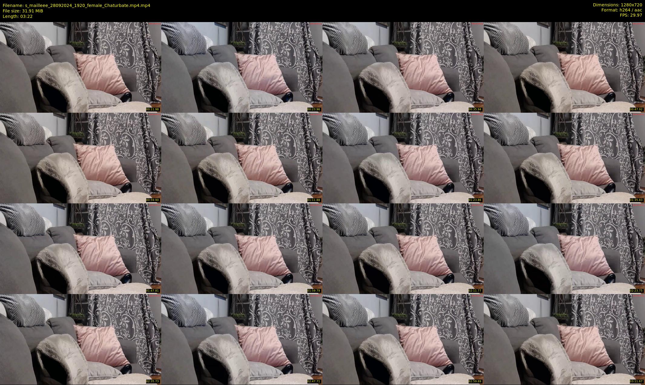 s_mailleee — 4 minute Chaturbate female cam show recording, 720p, Sep 28, 2024