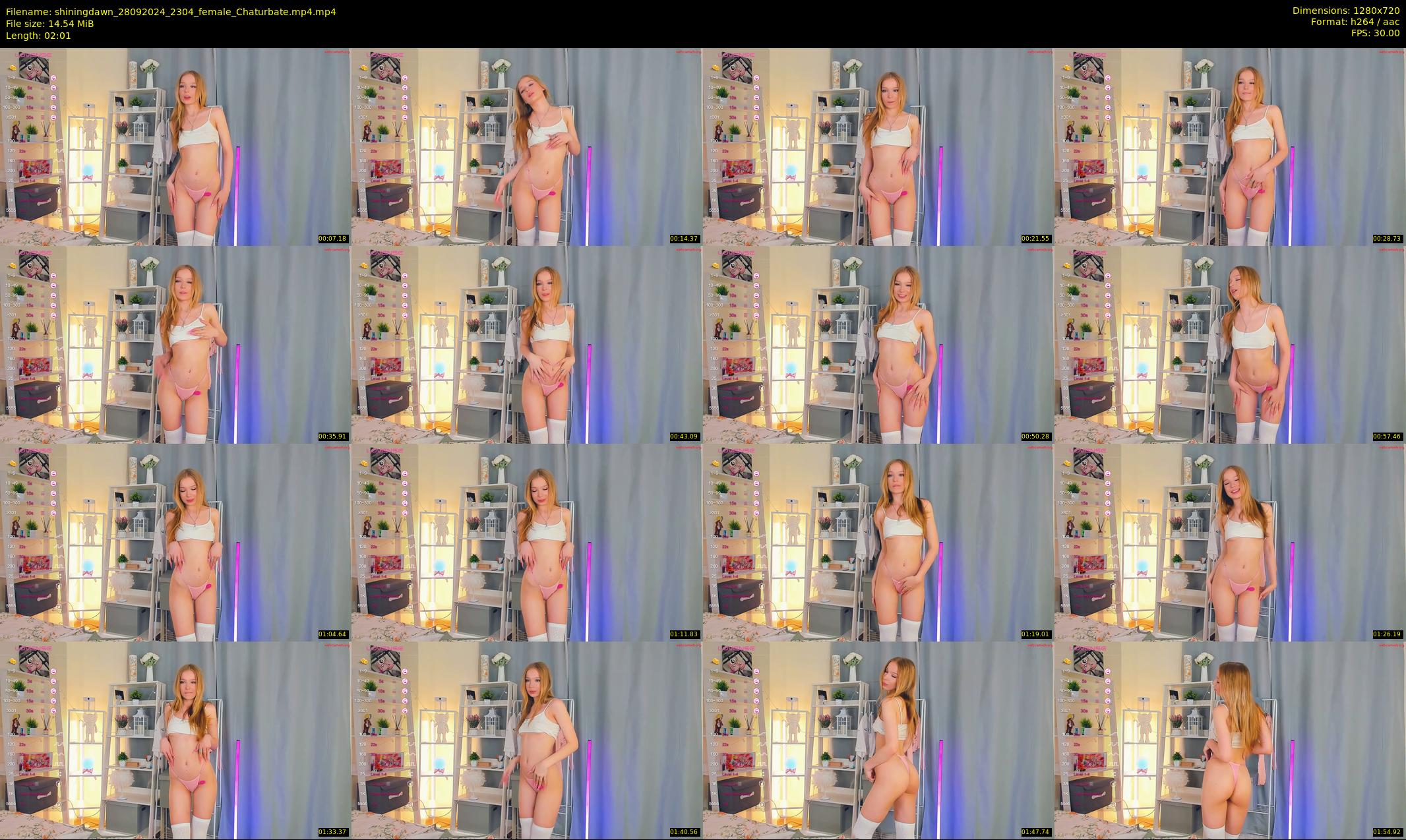 shiningdawn — 3 minute Chaturbate female cam show recording, 720p, Sep 28, 2024