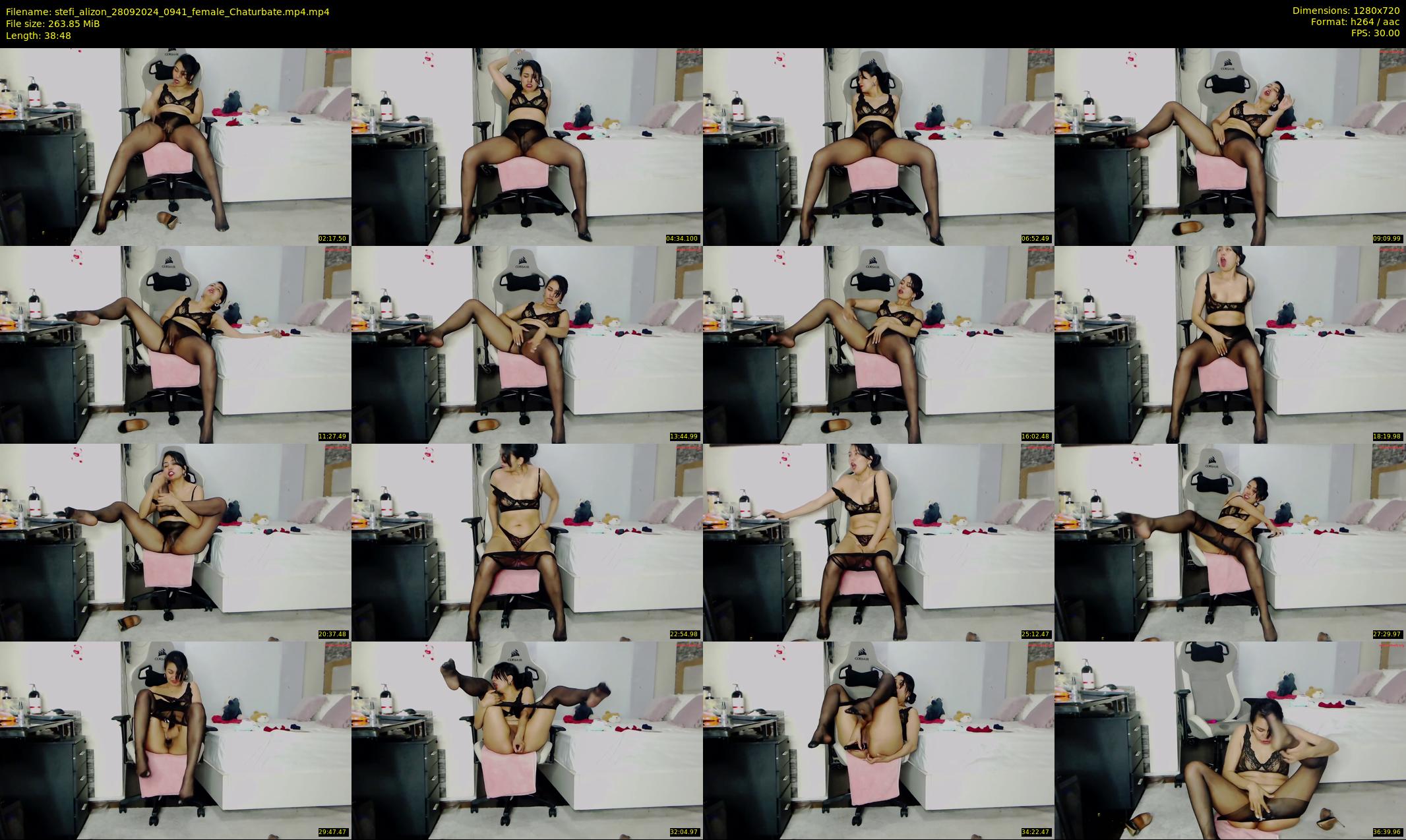 stefi_alizon — 39 minute Chaturbate female cam show recording, 720p, Sep 28, 2024
