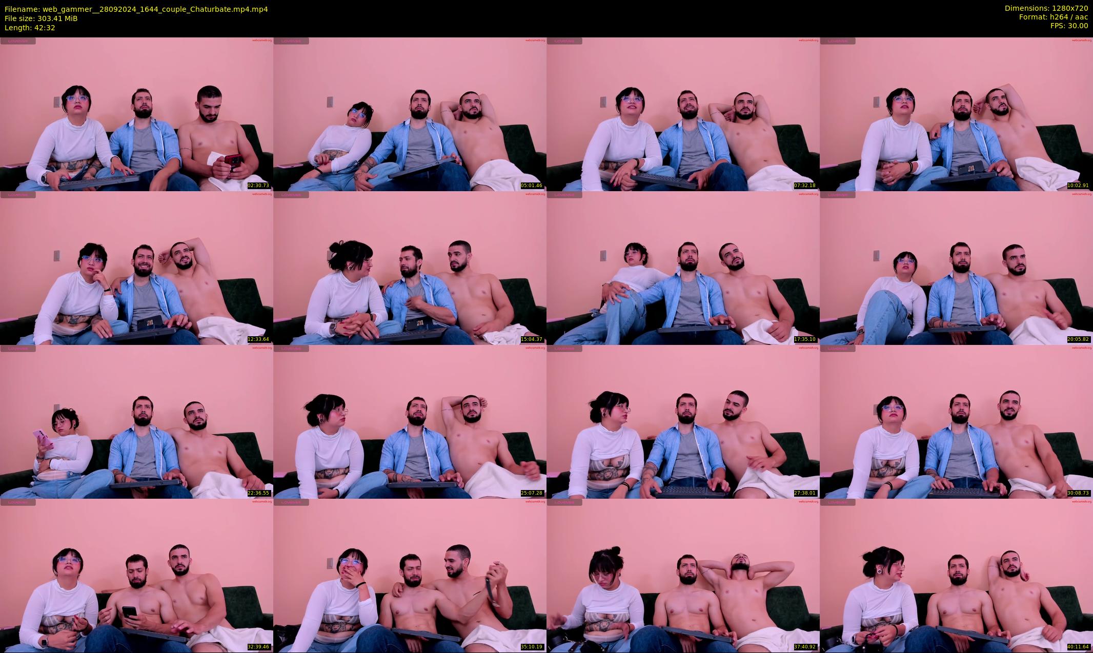 web_gammer_ — 43 minute Chaturbate male cam show recording, 720p, Sep 28, 2024