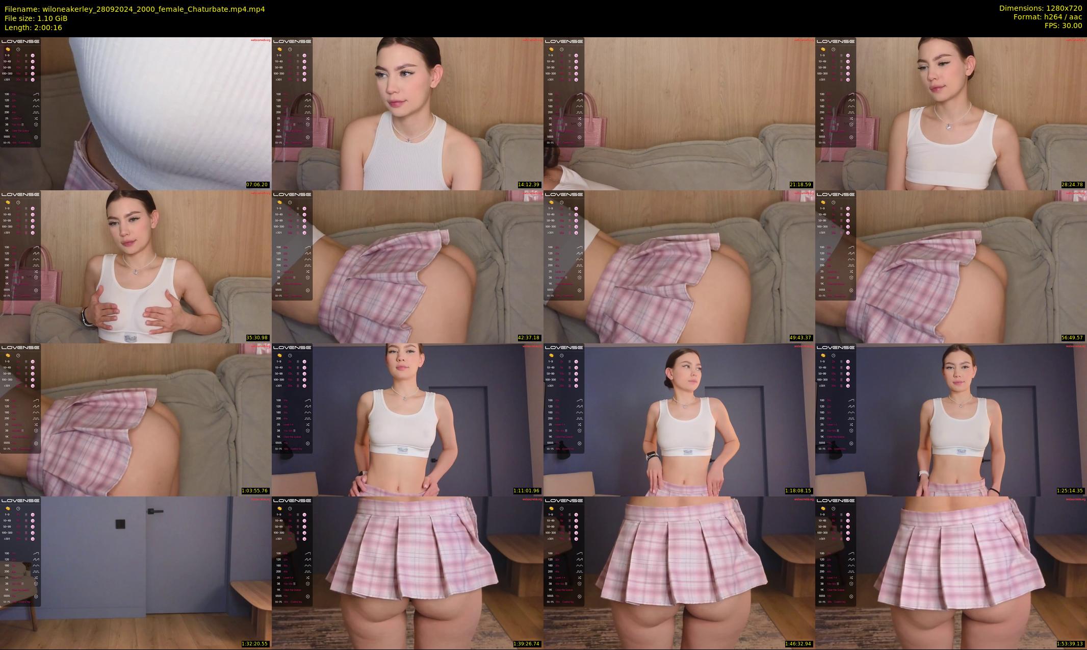 wiloneakerley — 121 minute Chaturbate female cam show recording, 720p, Sep 28, 2024