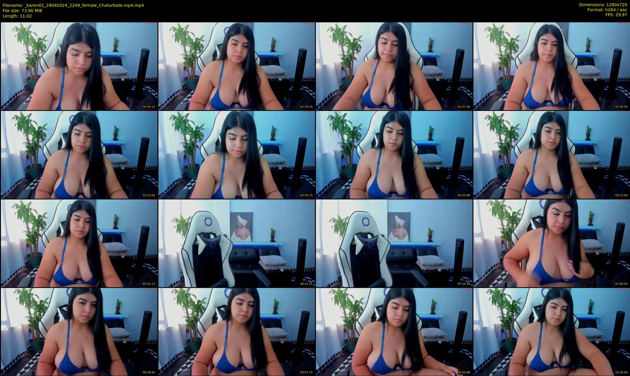 _karen01 — 12 minute Chaturbate female cam show recording, 720p, Sep 29, 2024