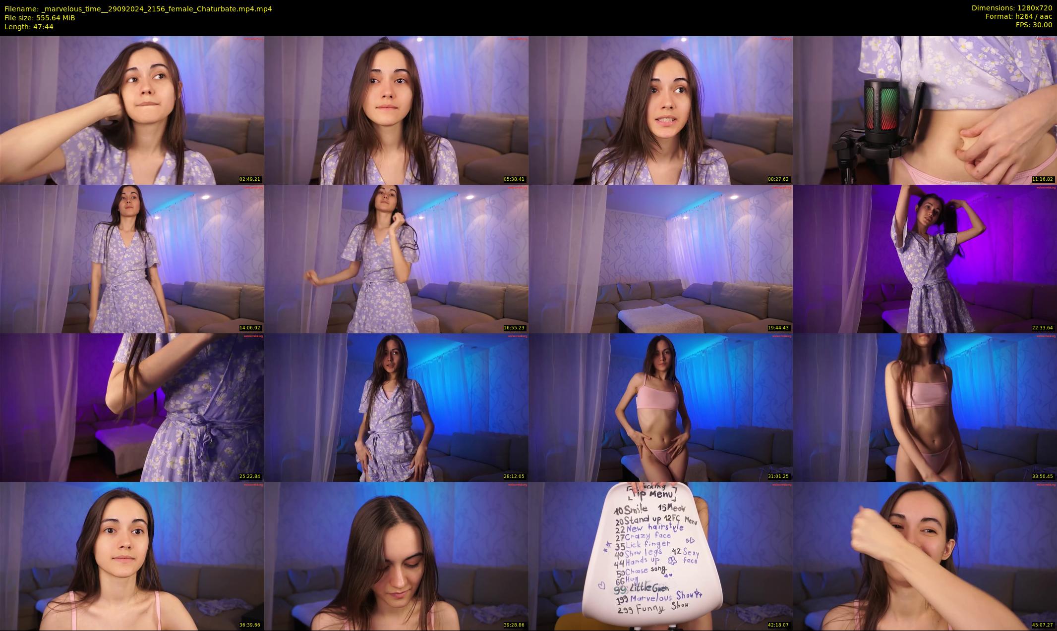 _marvelous_time_ — 48 minute Chaturbate female cam show recording, 720p, Sep 29, 2024