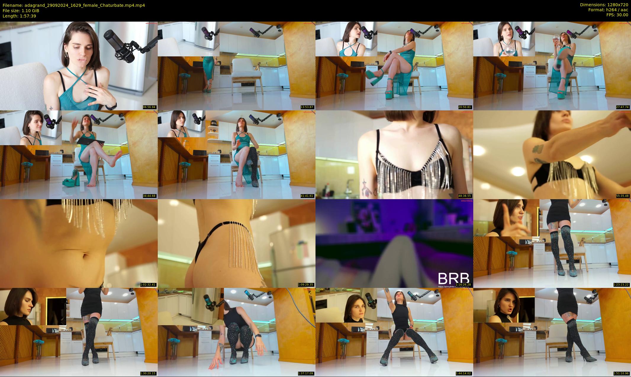 adagrand — 118 minute Chaturbate female cam show recording, 720p, Sep 29, 2024