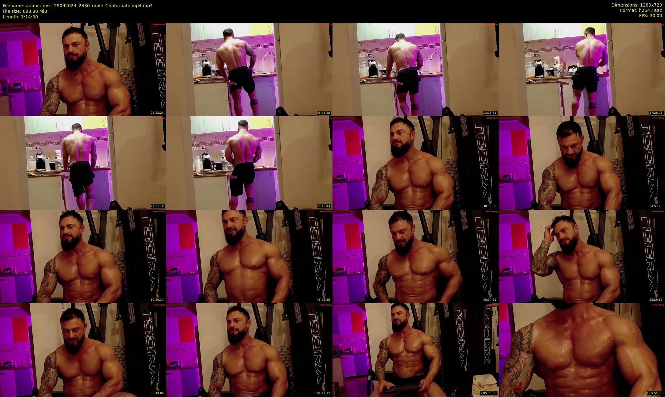 adonis_msc — 74 minute Chaturbate male cam show recording, 720p, Sep 29, 2024