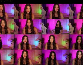 anabel2054 — 12 minute Chaturbate female cam show recording, 720p, Sep 29, 2024