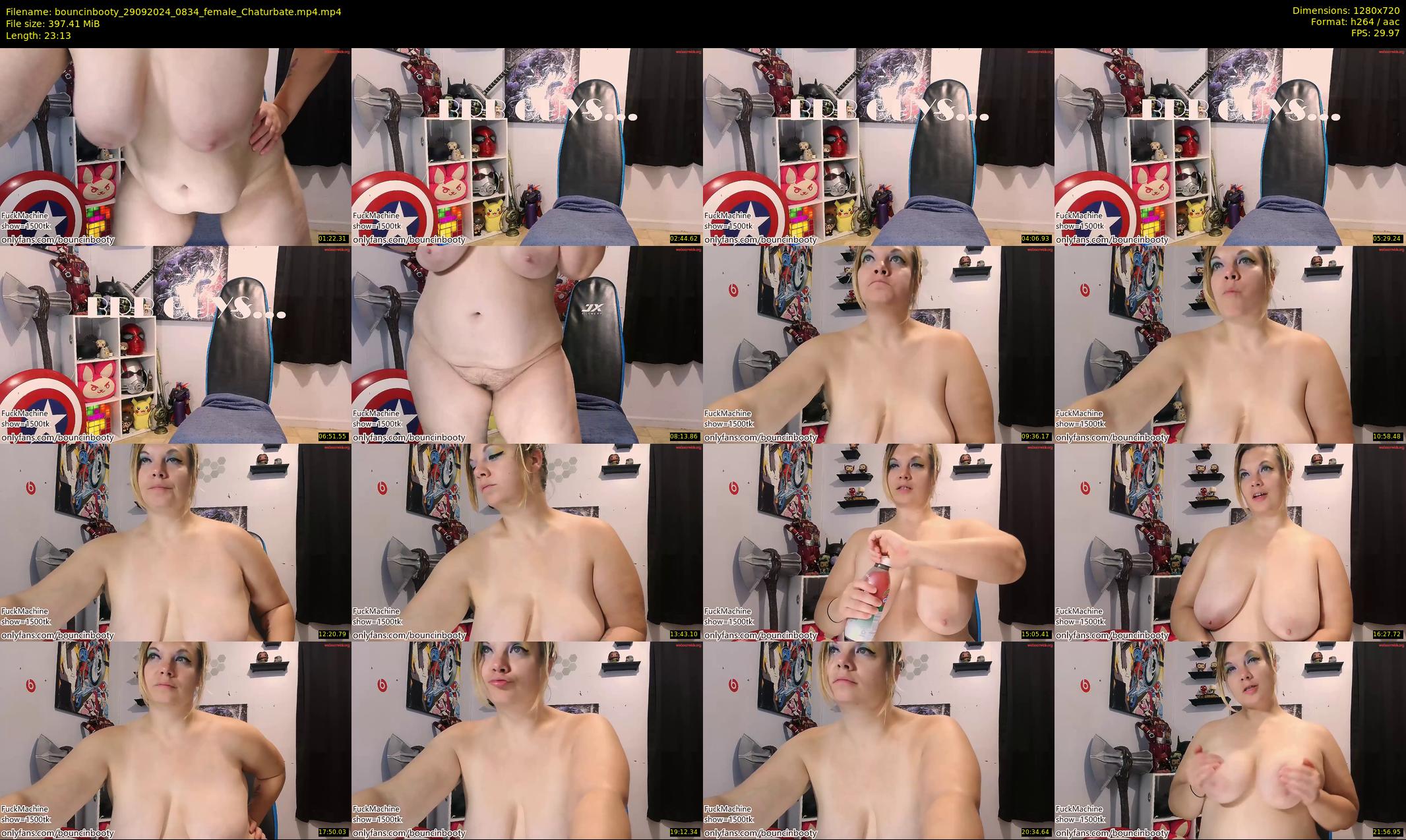 bouncinbooty — 24 minute Chaturbate female cam show recording, 720p, Sep 29, 2024