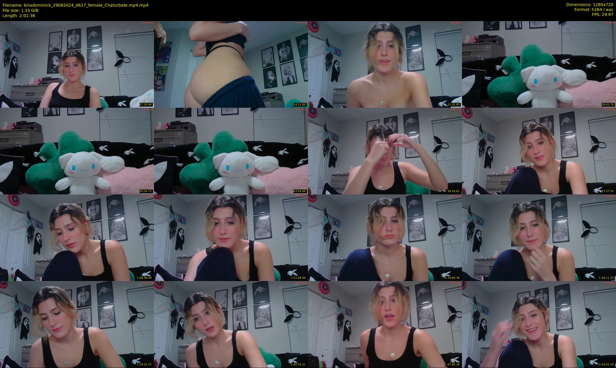 briadominick — 122 minute Chaturbate couple cam show recording, 720p, Sep 29, 2024