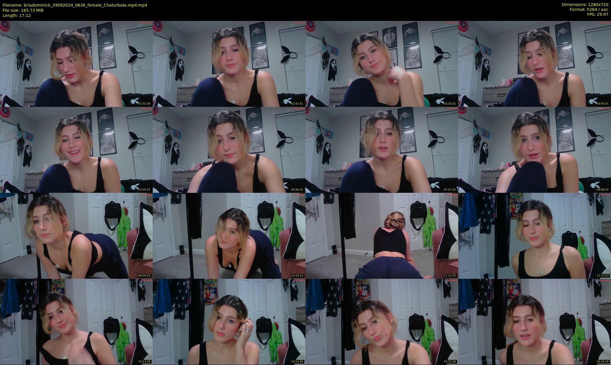 briadominick — 18 minute Chaturbate couple cam show recording, 720p, Sep 29, 2024