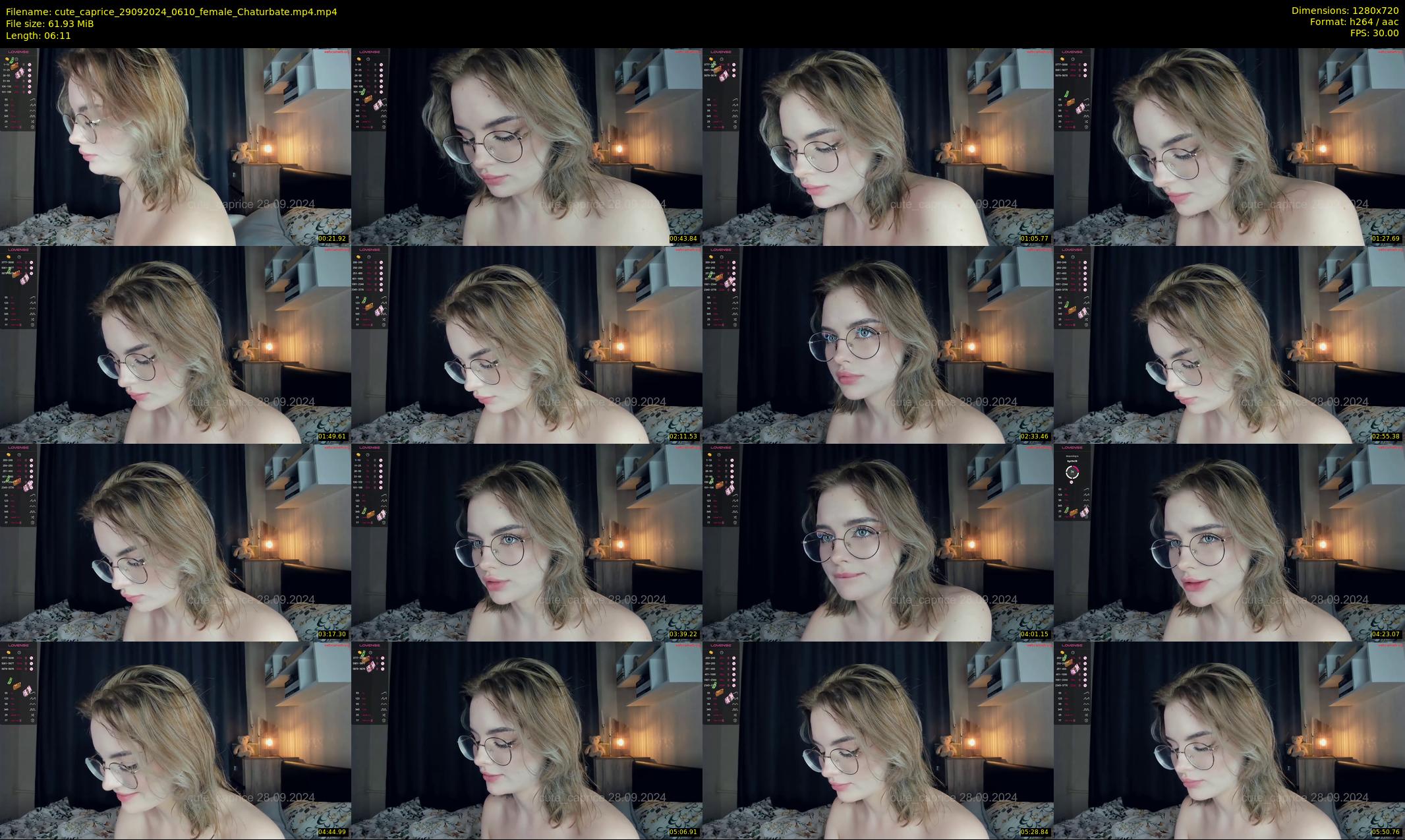 cute_caprice — 7 minute Chaturbate female cam show recording, 720p, Sep 29, 2024
