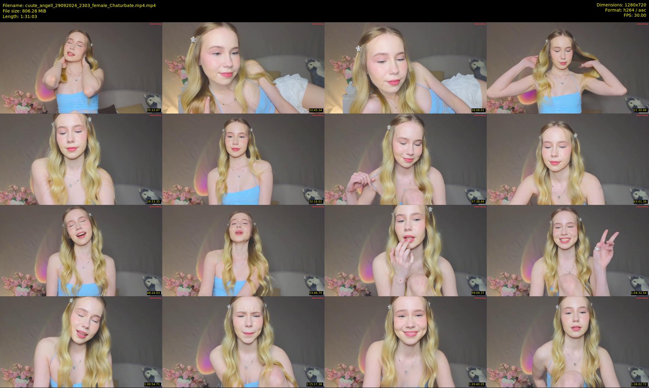 cuute_angell — 92 minute Chaturbate female cam show recording, 720p, Sep 29, 2024