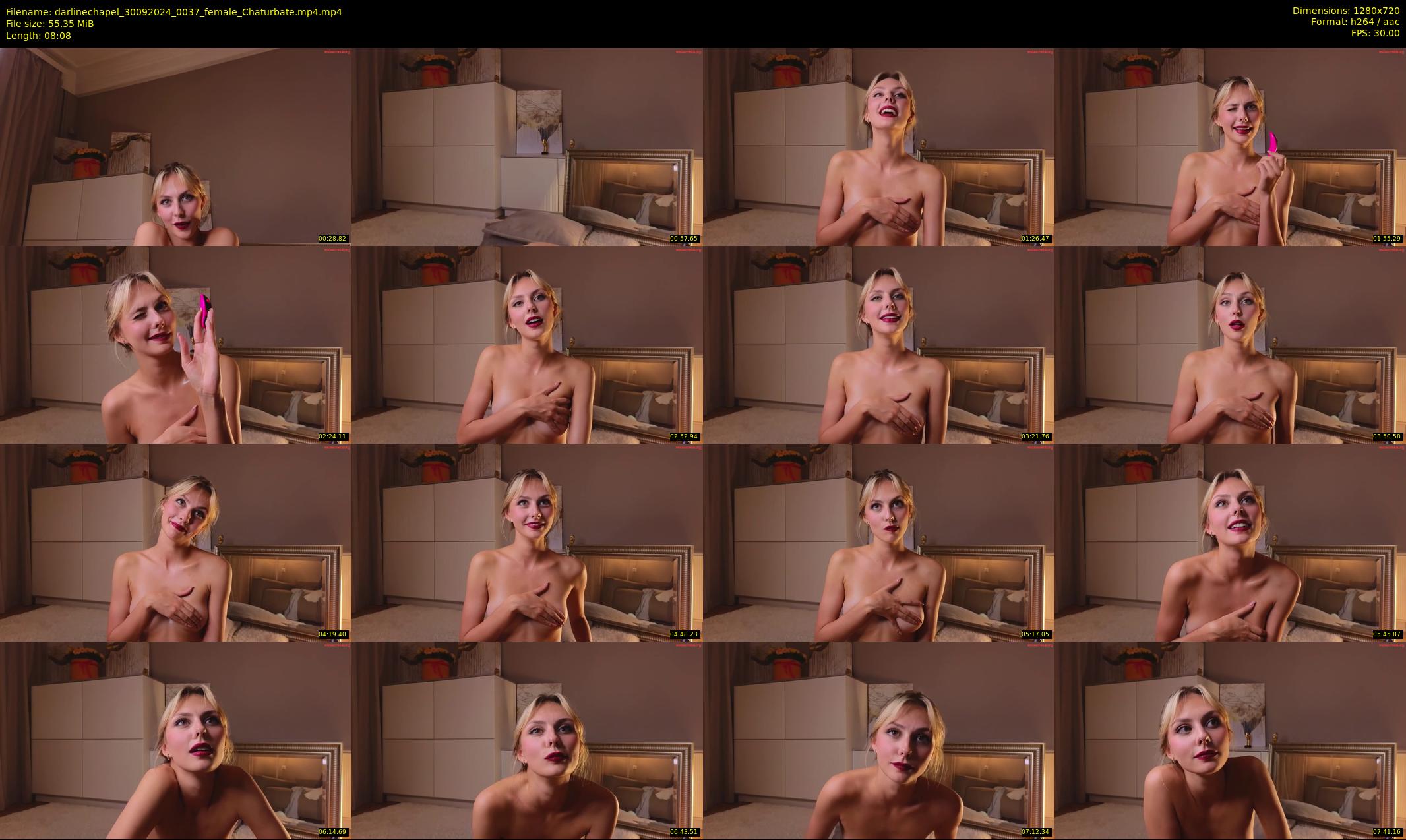 darlinechapel — 9 minute Chaturbate female cam show recording, 720p, Sep 30, 2024