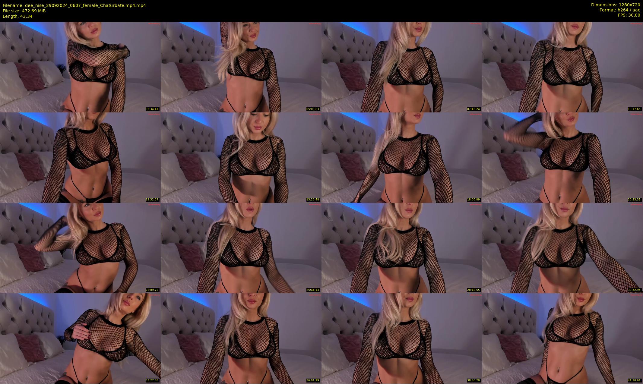 dee_nise — 44 minute Chaturbate female cam show recording, 720p, Sep 29, 2024