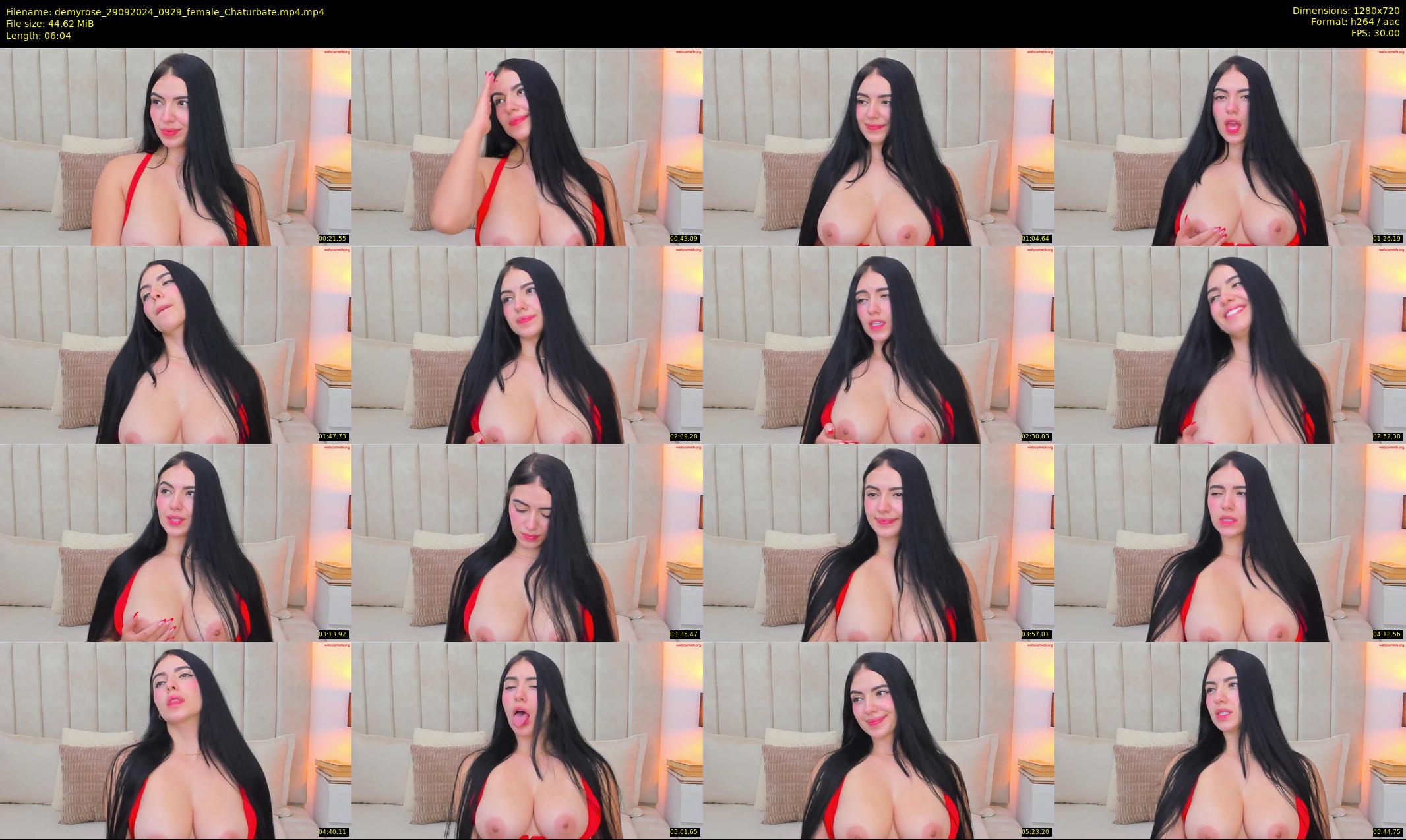demyrose — 7 minute Chaturbate female cam show recording, 720p, Sep 29, 2024