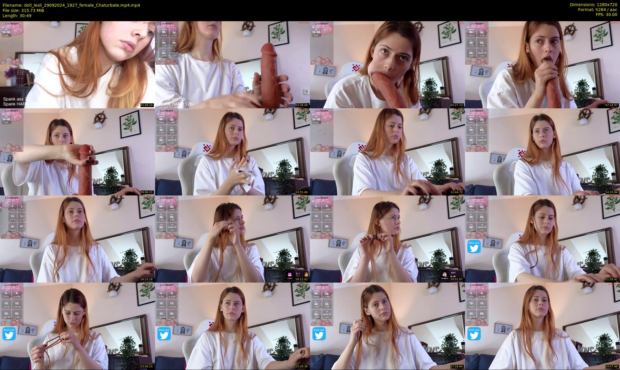 doll_lesli — 31 minute Chaturbate female cam show recording, 720p, Sep 29, 2024